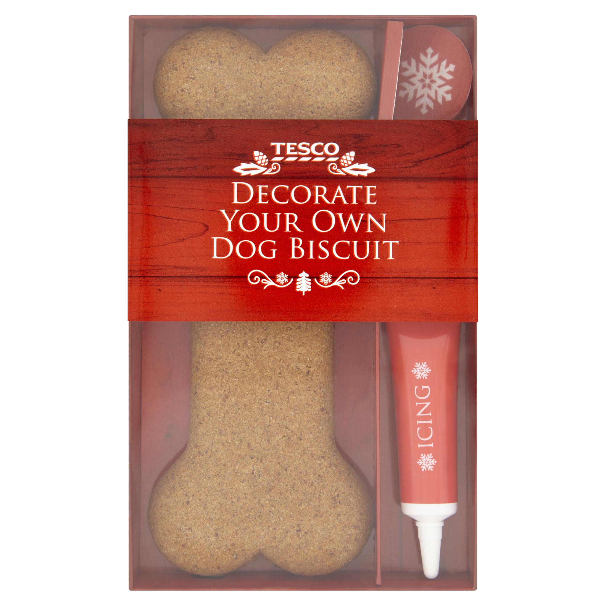 Decorate your own dog biscuit