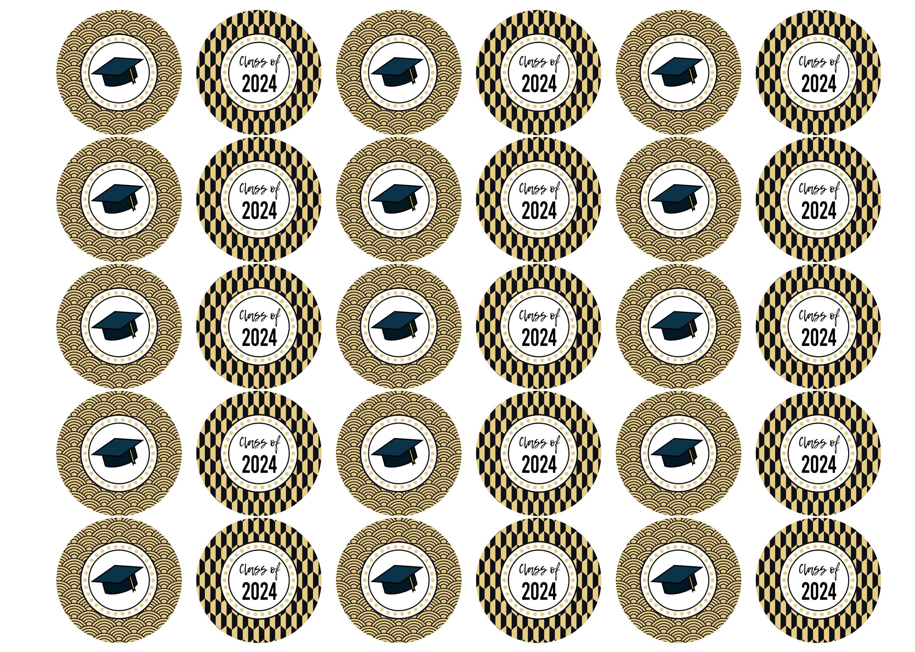 Graduation cap toppers for the class of 2024