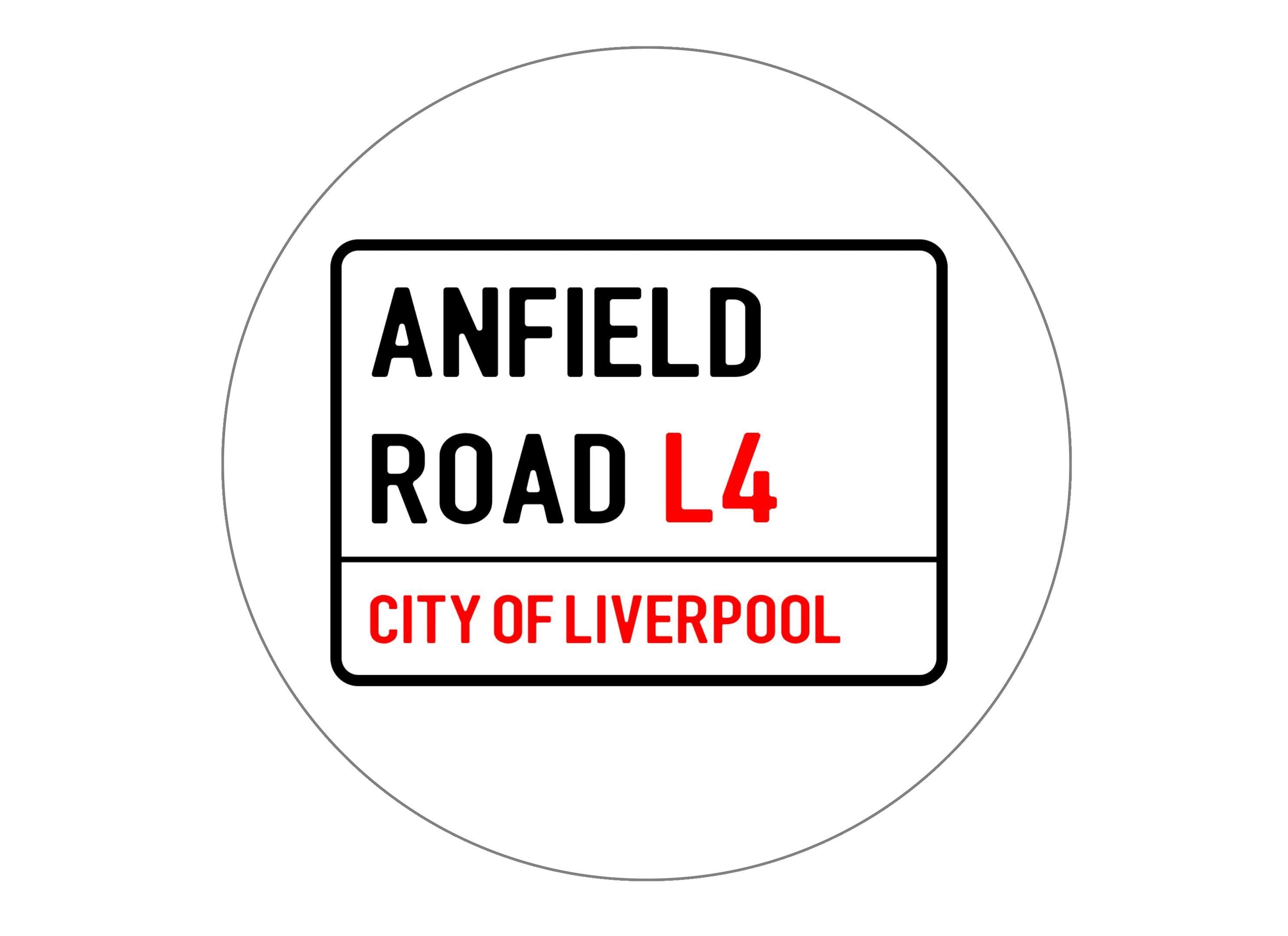 Liverpool FC Street Sign