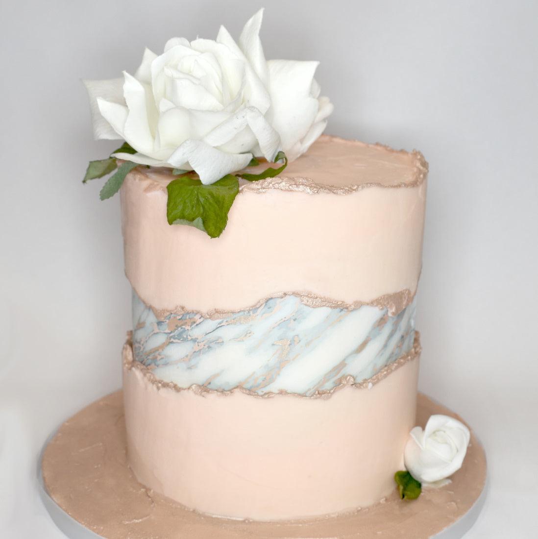 A3 printed icing cake wrap suitable for fault line cakes or full wraps.
