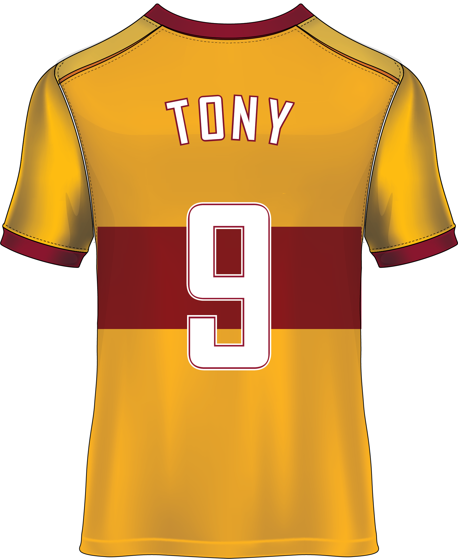 Personalised Football Shirt