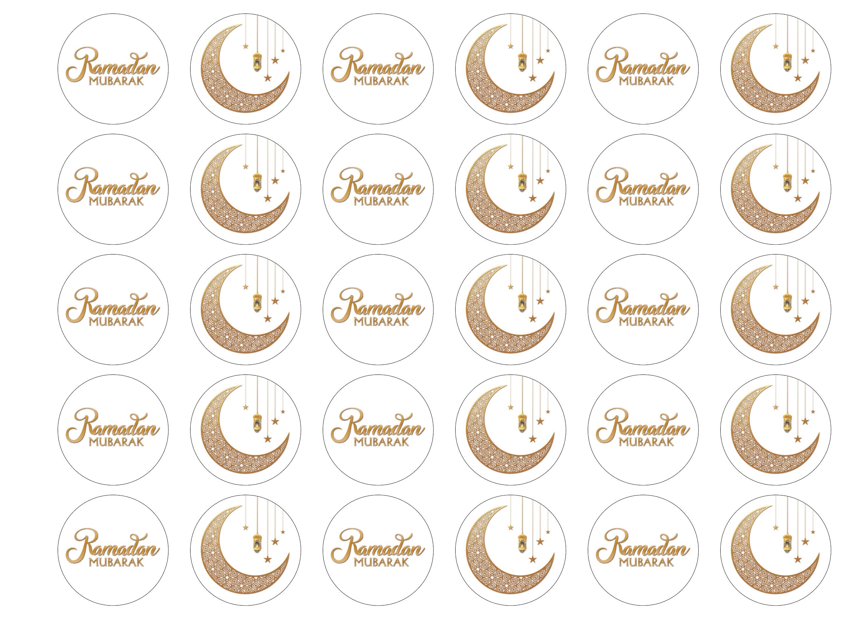 Ramadan Mubarak - White & Gold