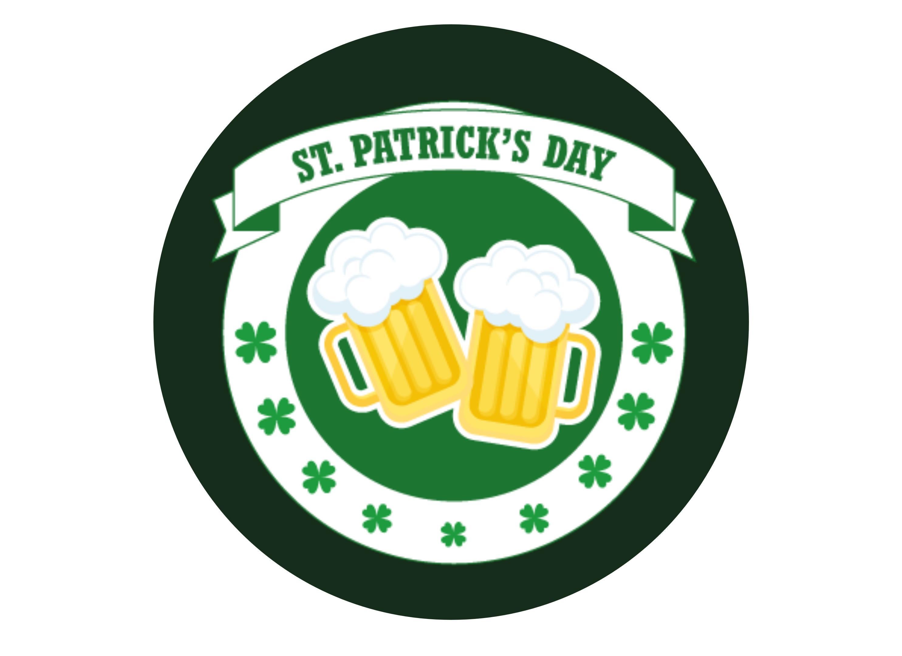 St Patrick's Day Badges