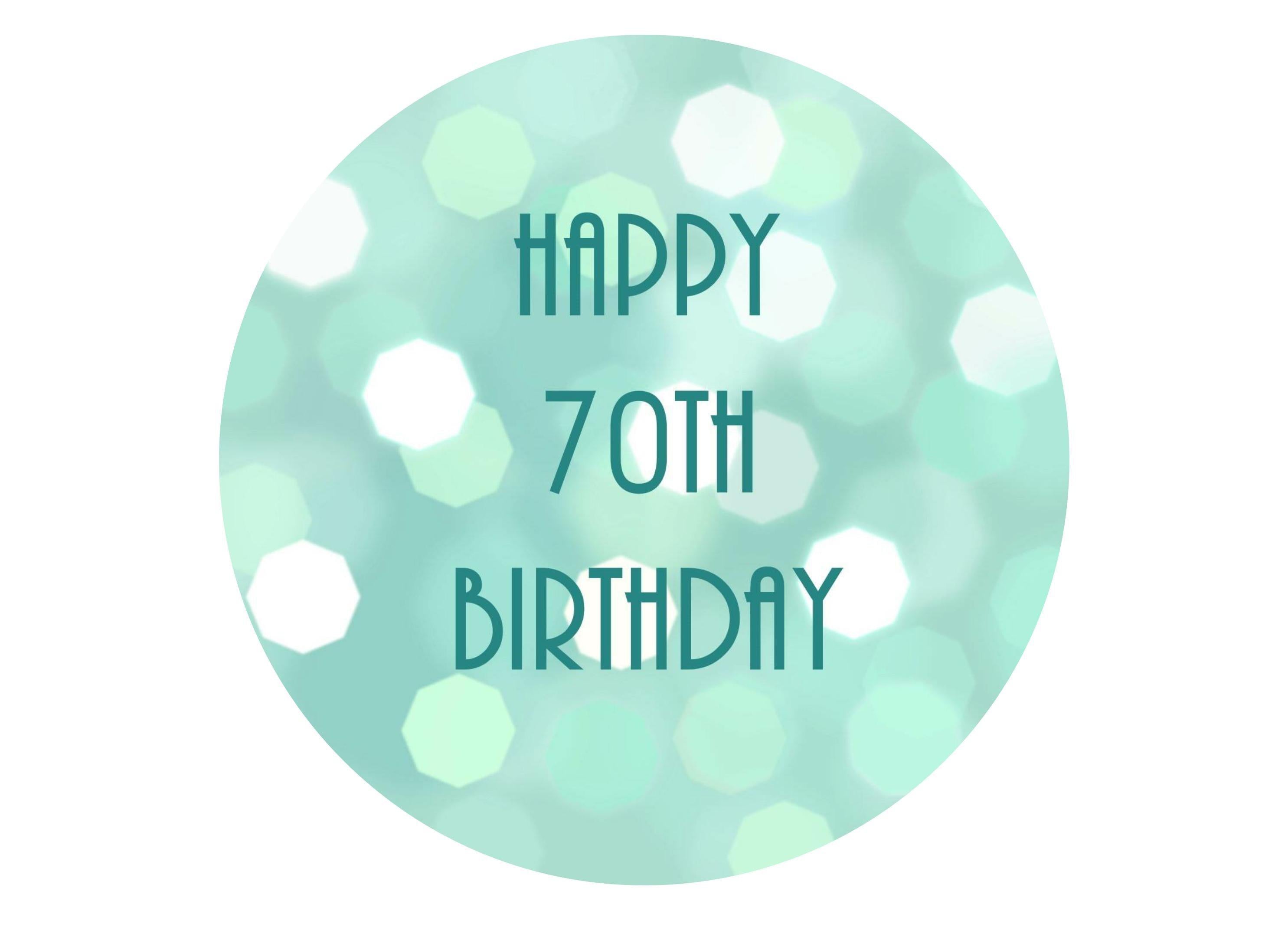 Tiffany Blue 70th Birthday