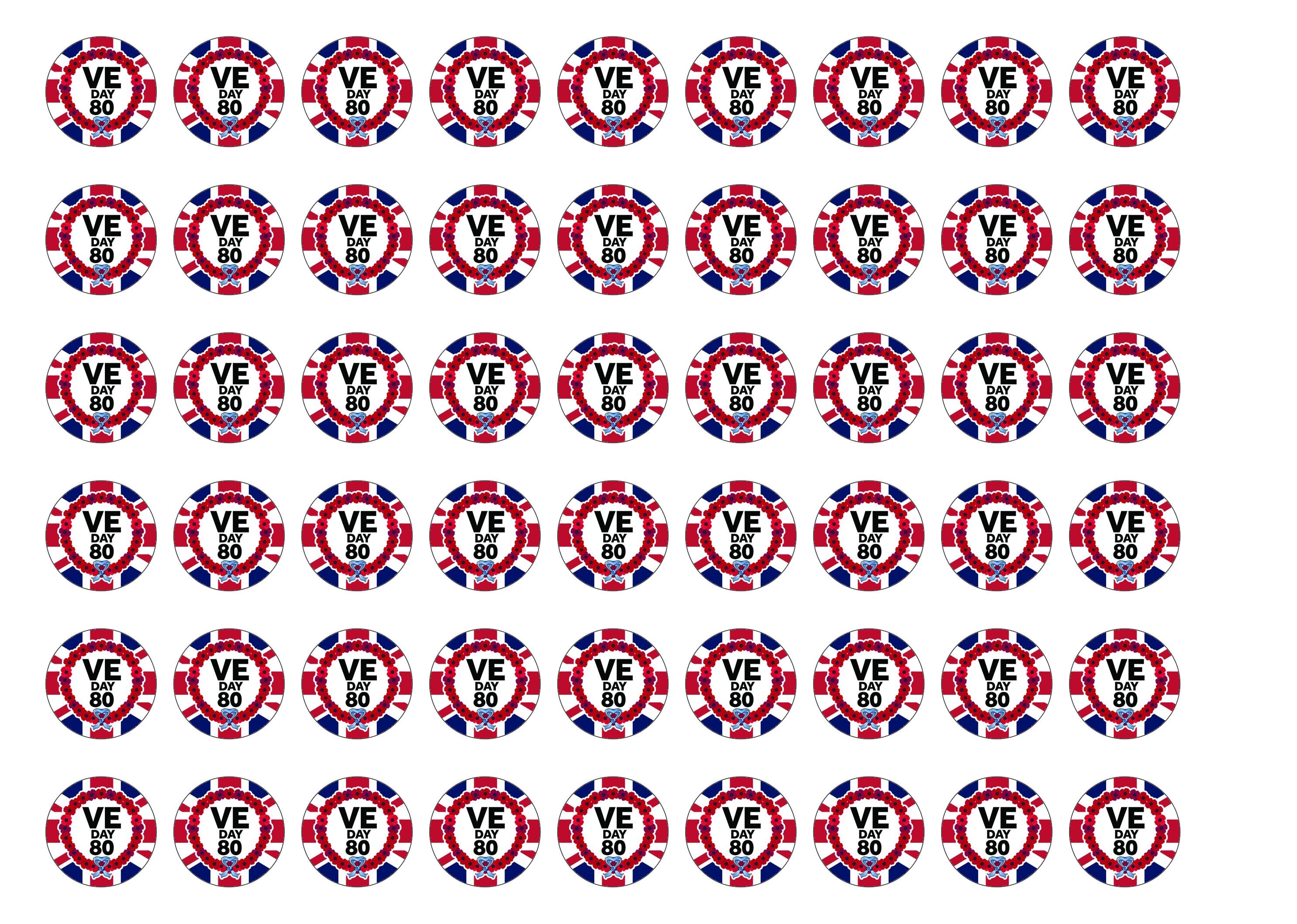 VE Day 80 Union Jack Wreath