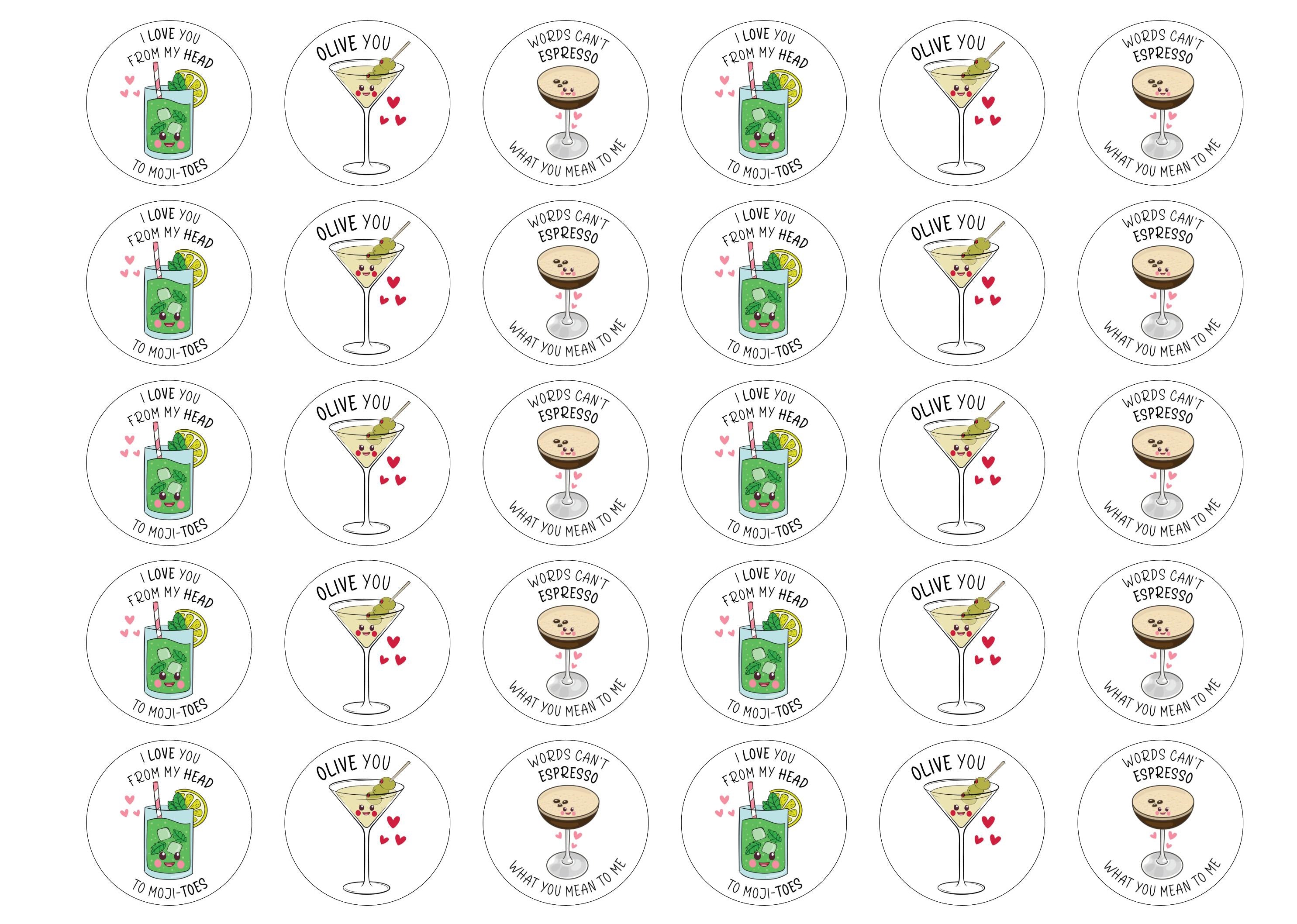 Valentine's Cute Cocktails