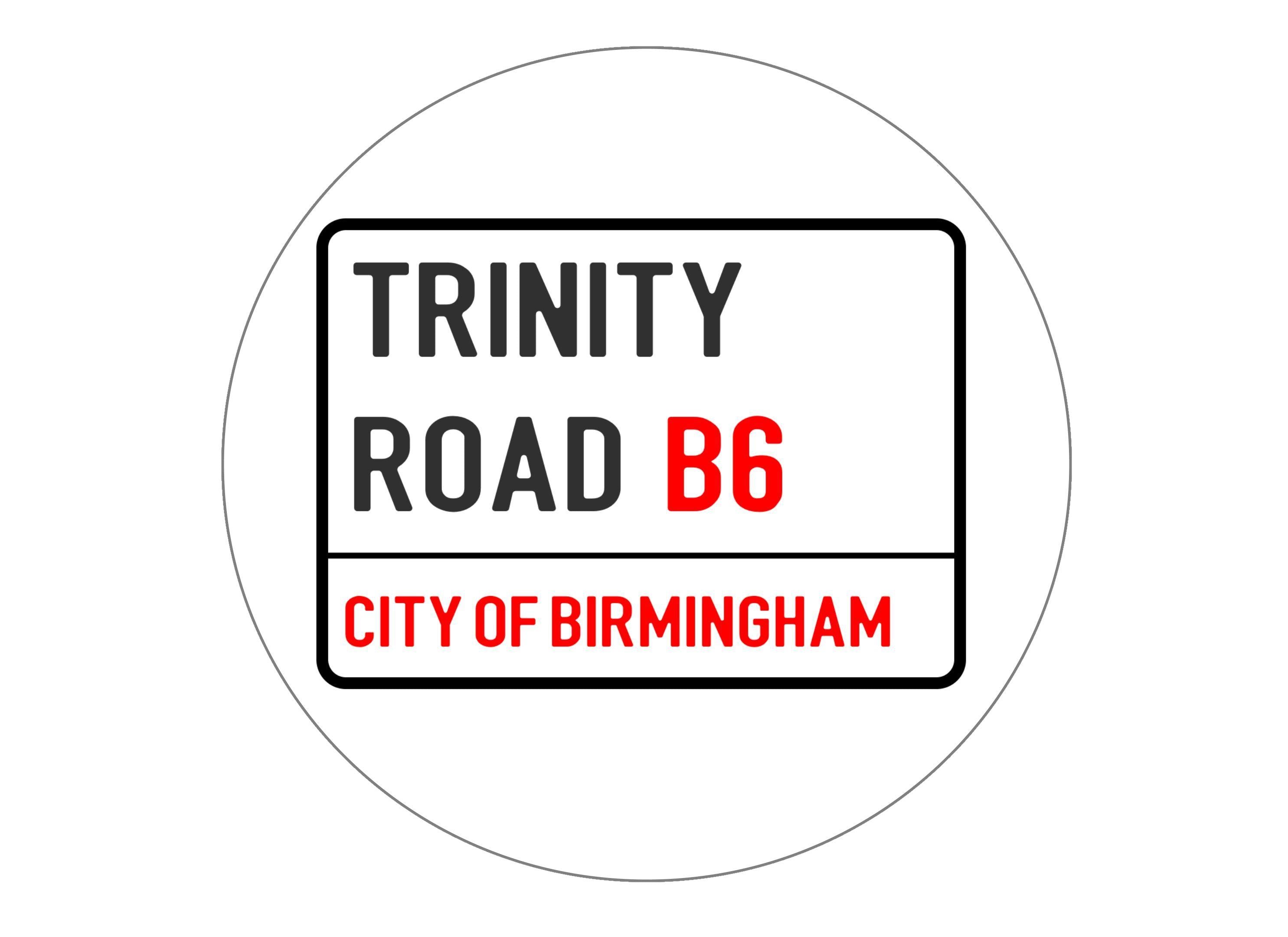 190mm printed edible cake topper