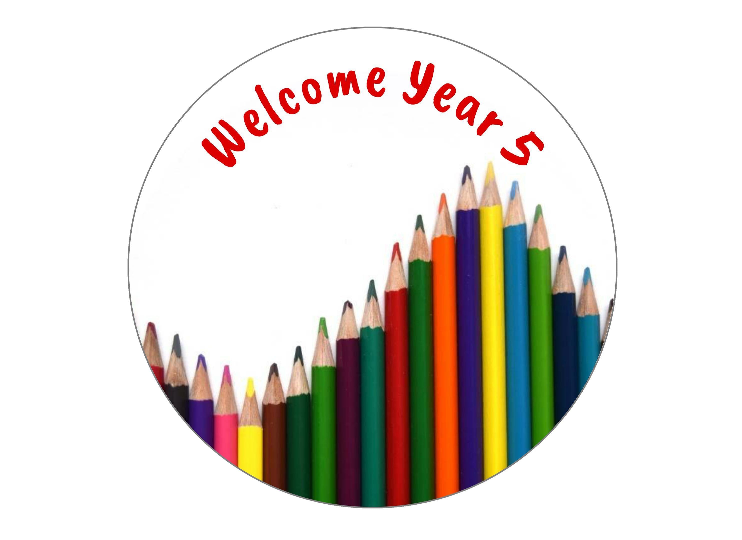 Printed edible cake toppers personalised with class name