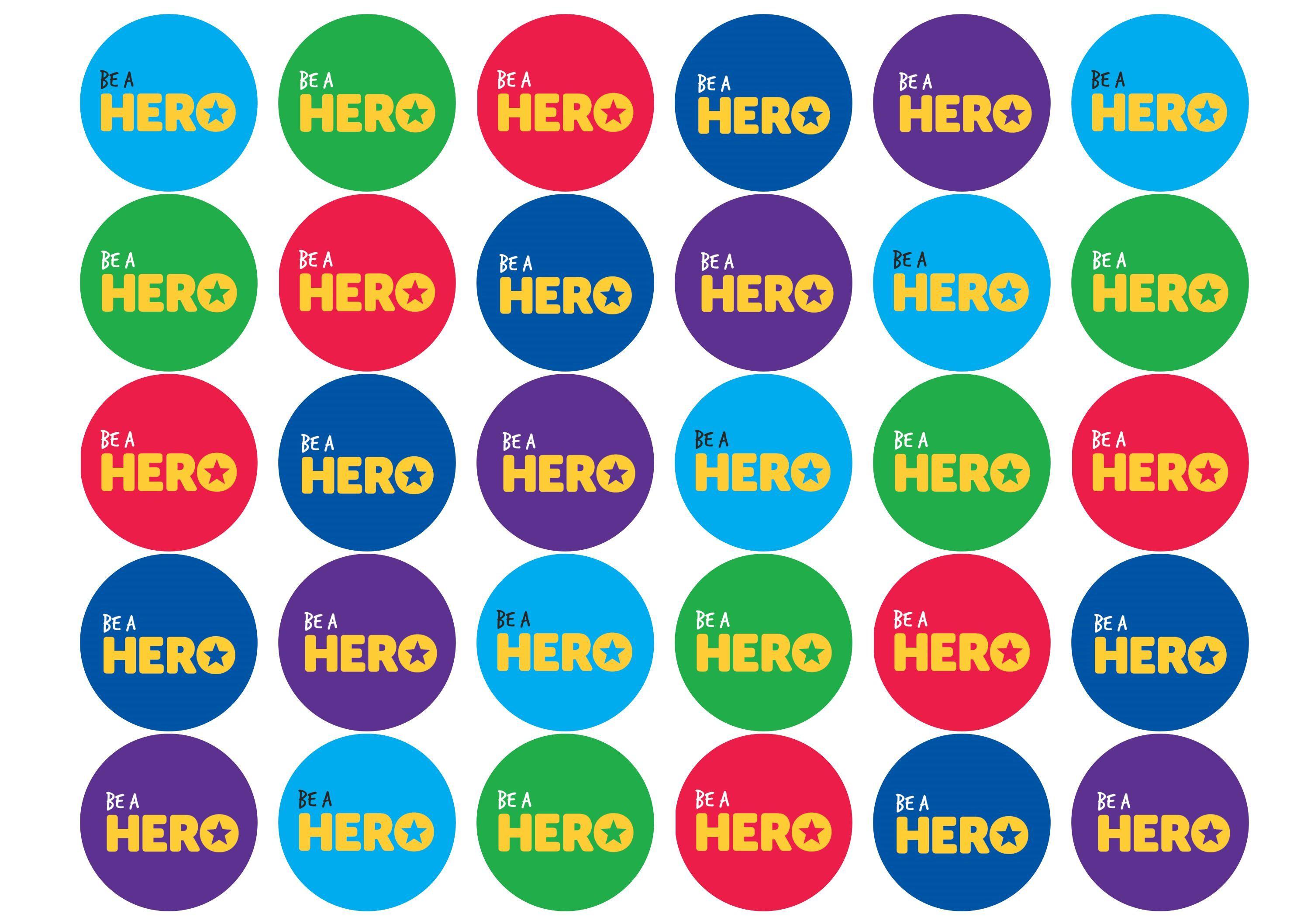 30 edible cupcake toppers supporting Children in Need