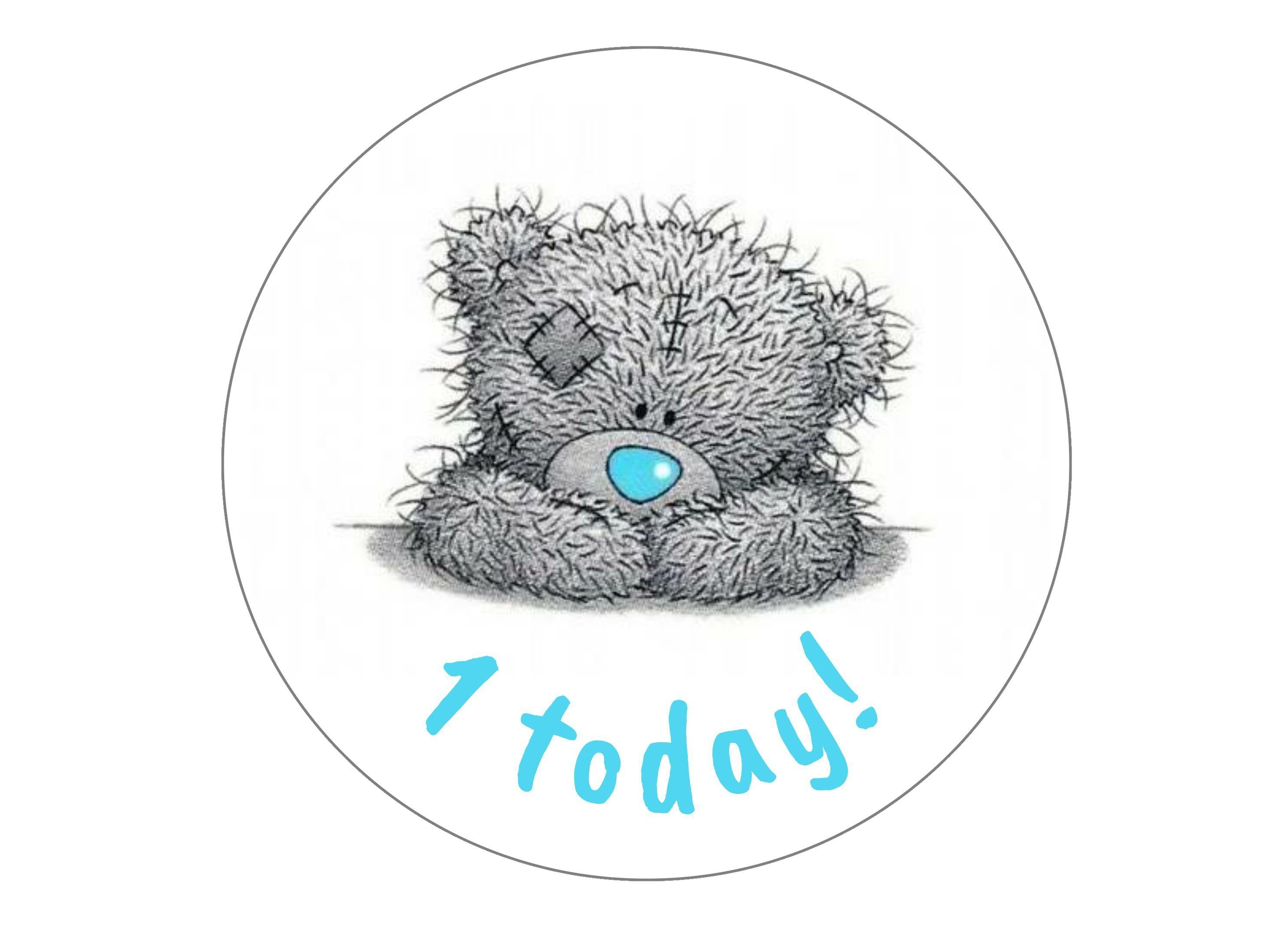 190mm printed edible cake toppers