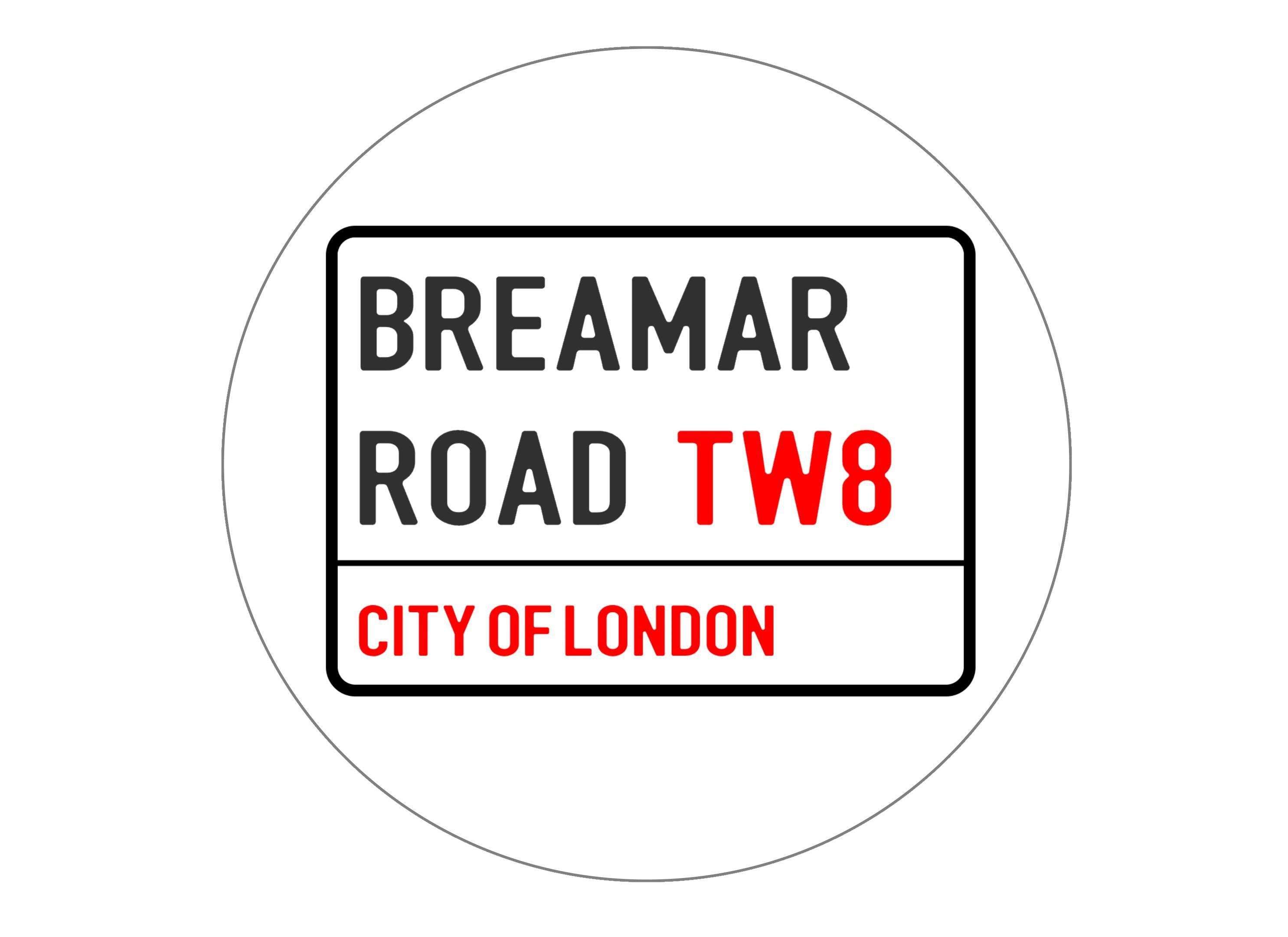 190mm printed edible cake topper