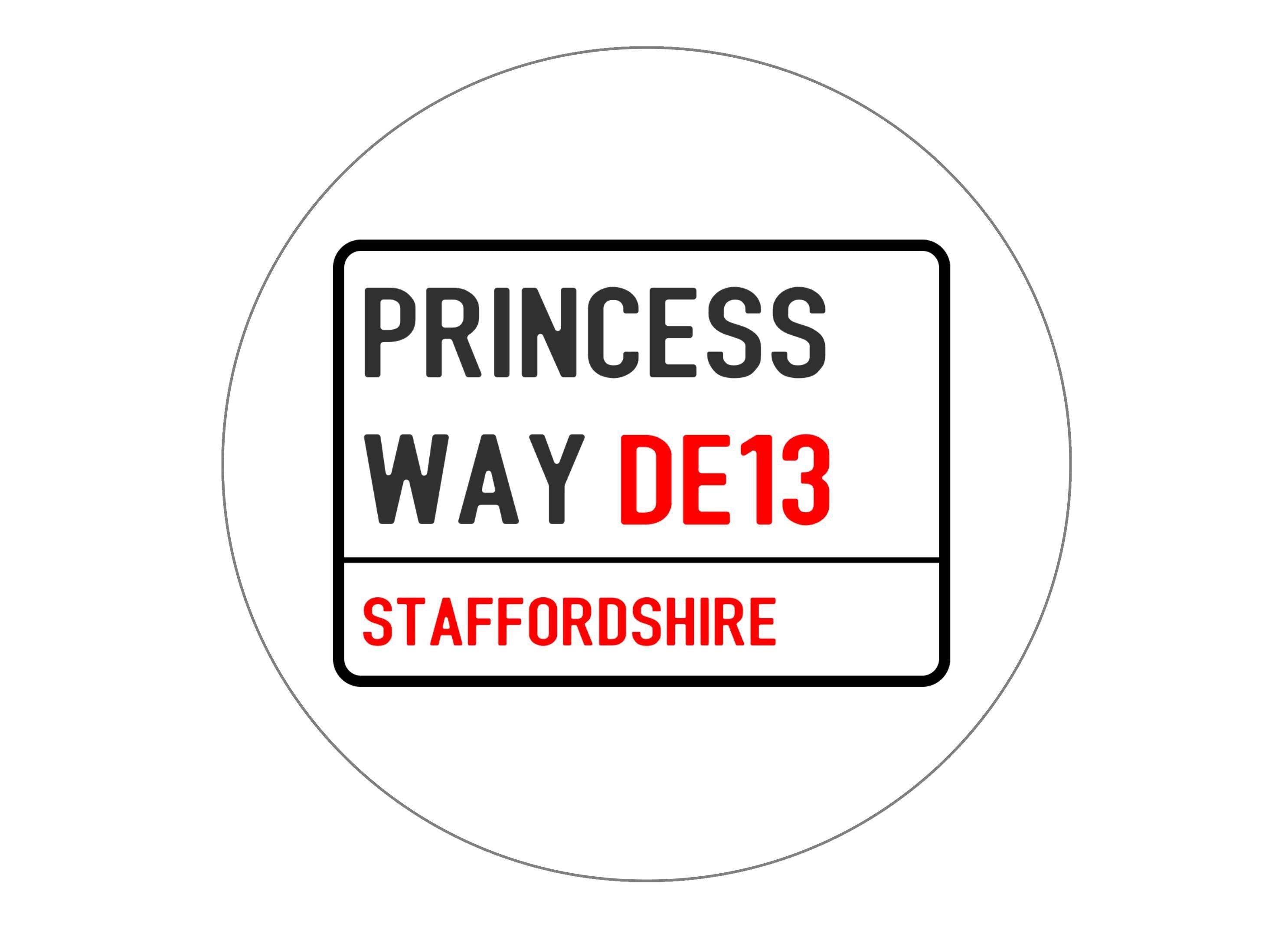 190mm printed edible cake topper