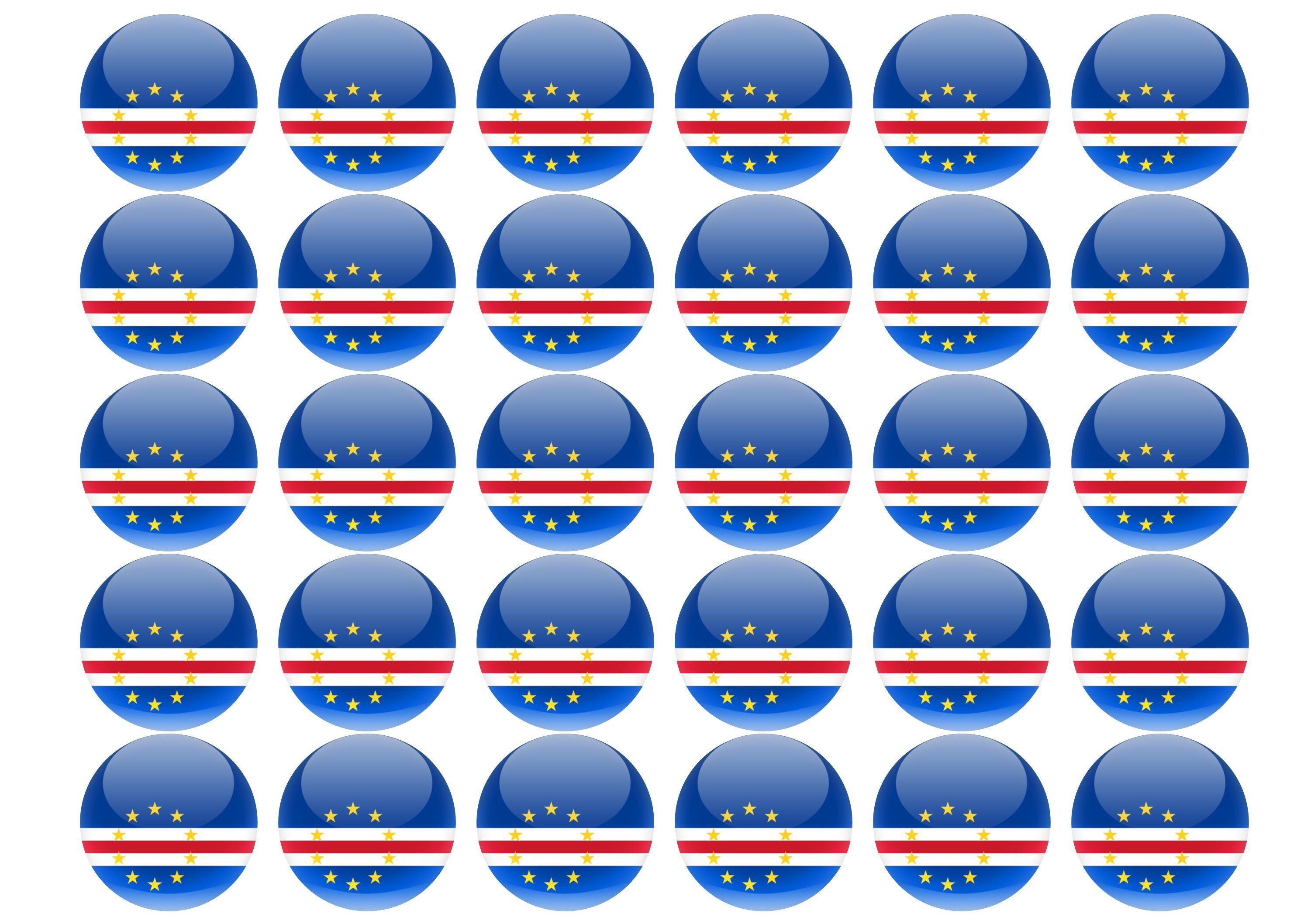 Cape Verde-Edible cake toppers-Edibilis