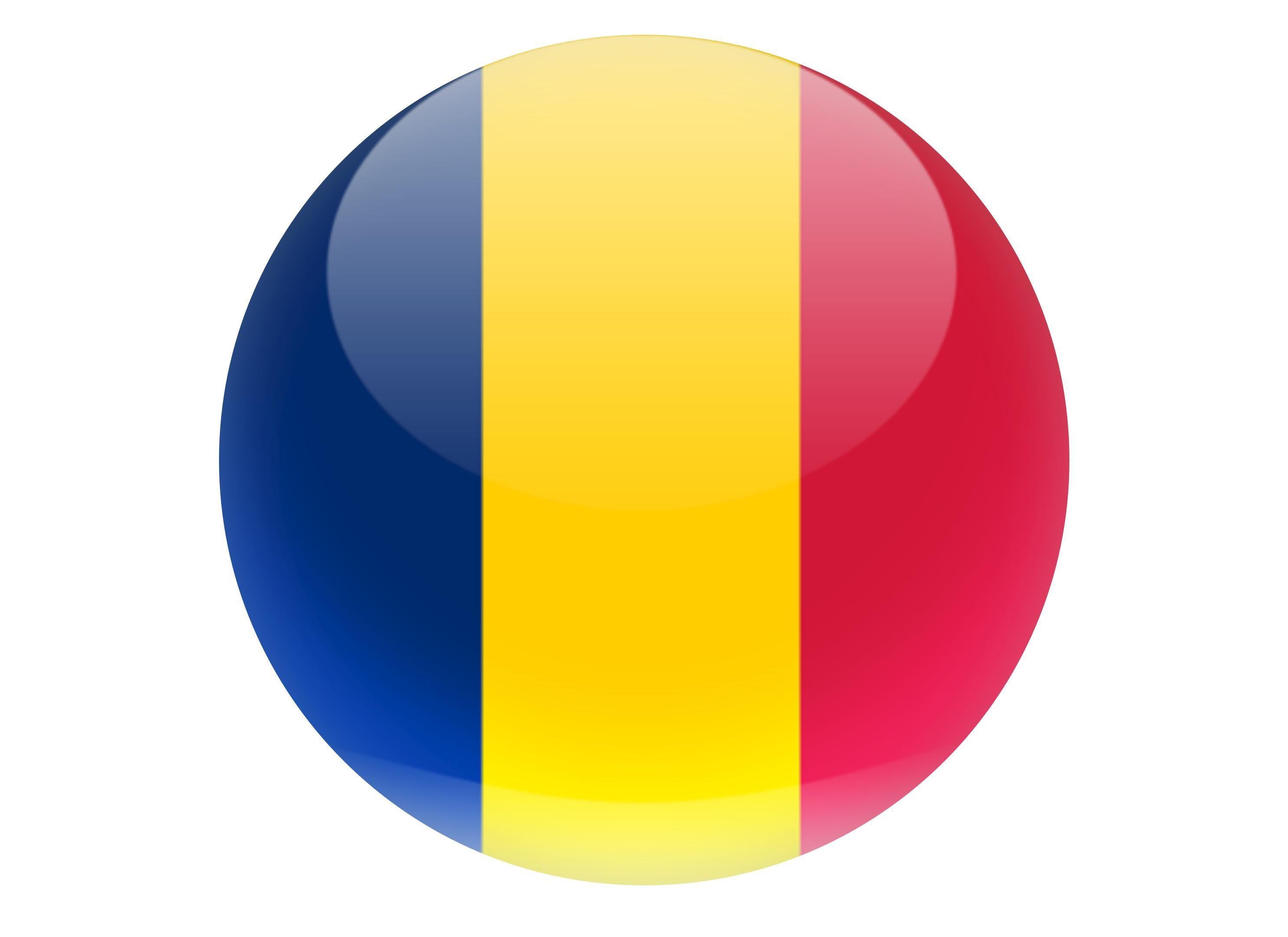 190mm printed edible cake topper - Chad