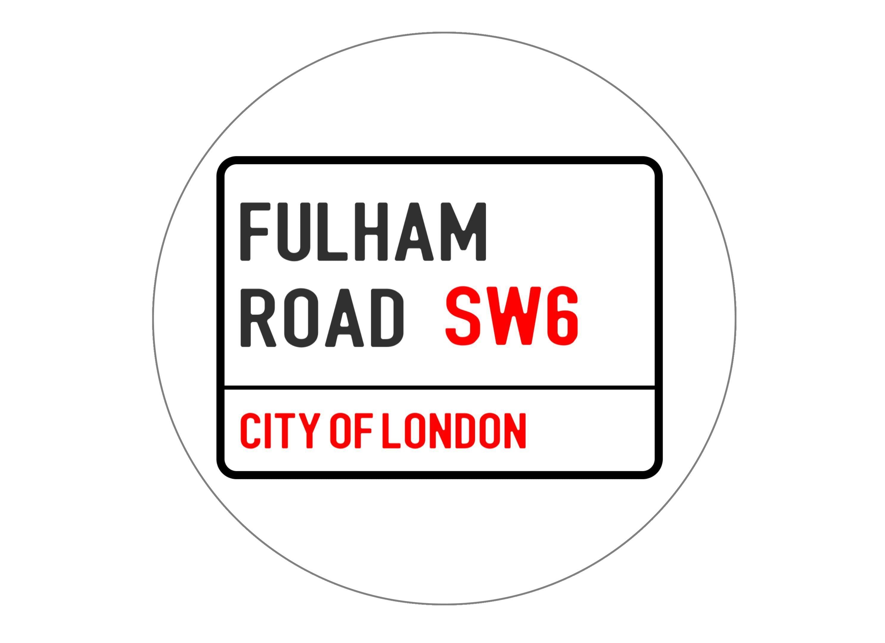 190mm printed edible cake topper