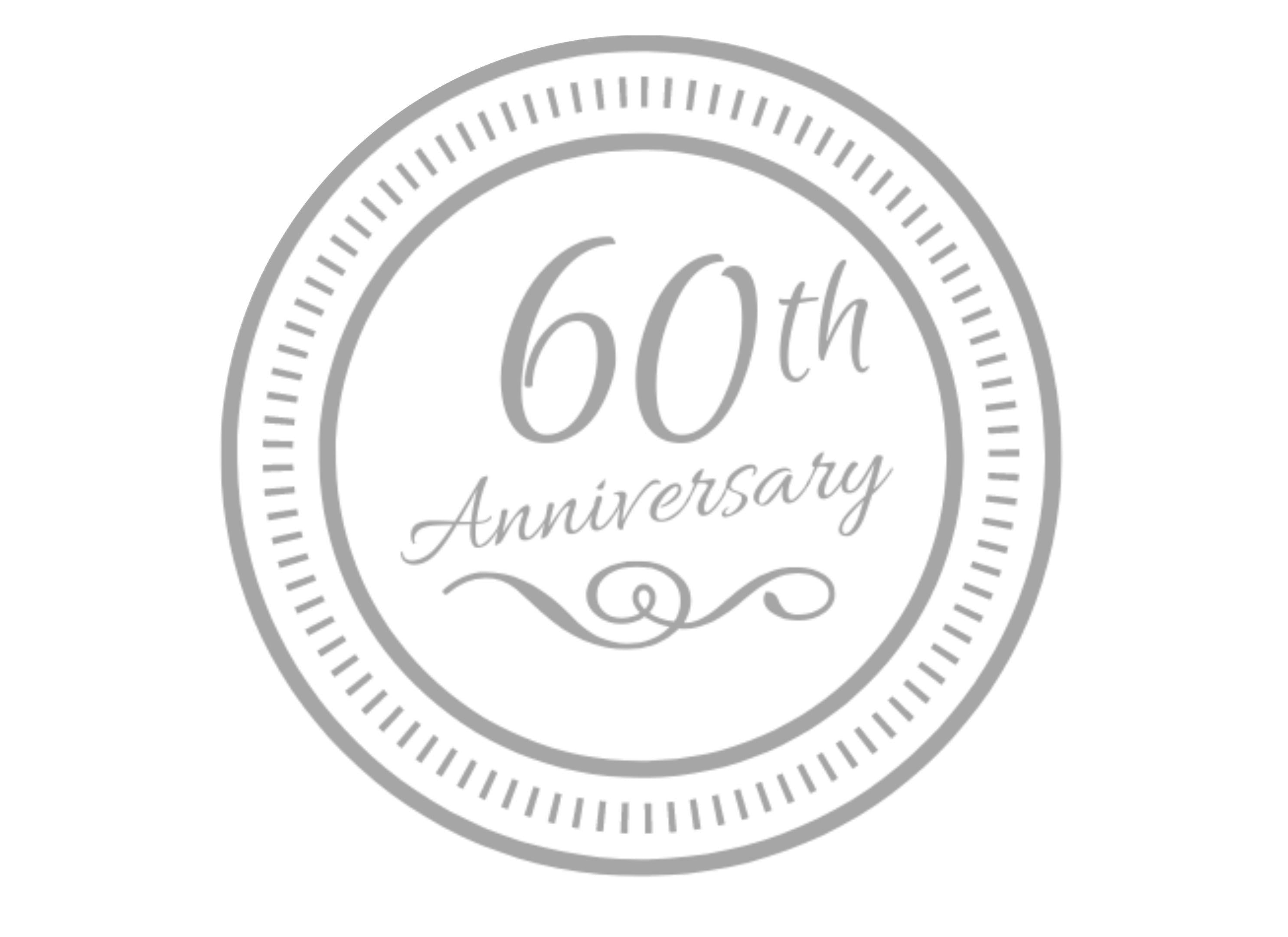 Diamond Wedding Anniversary-Edible cake toppers-Edibilis