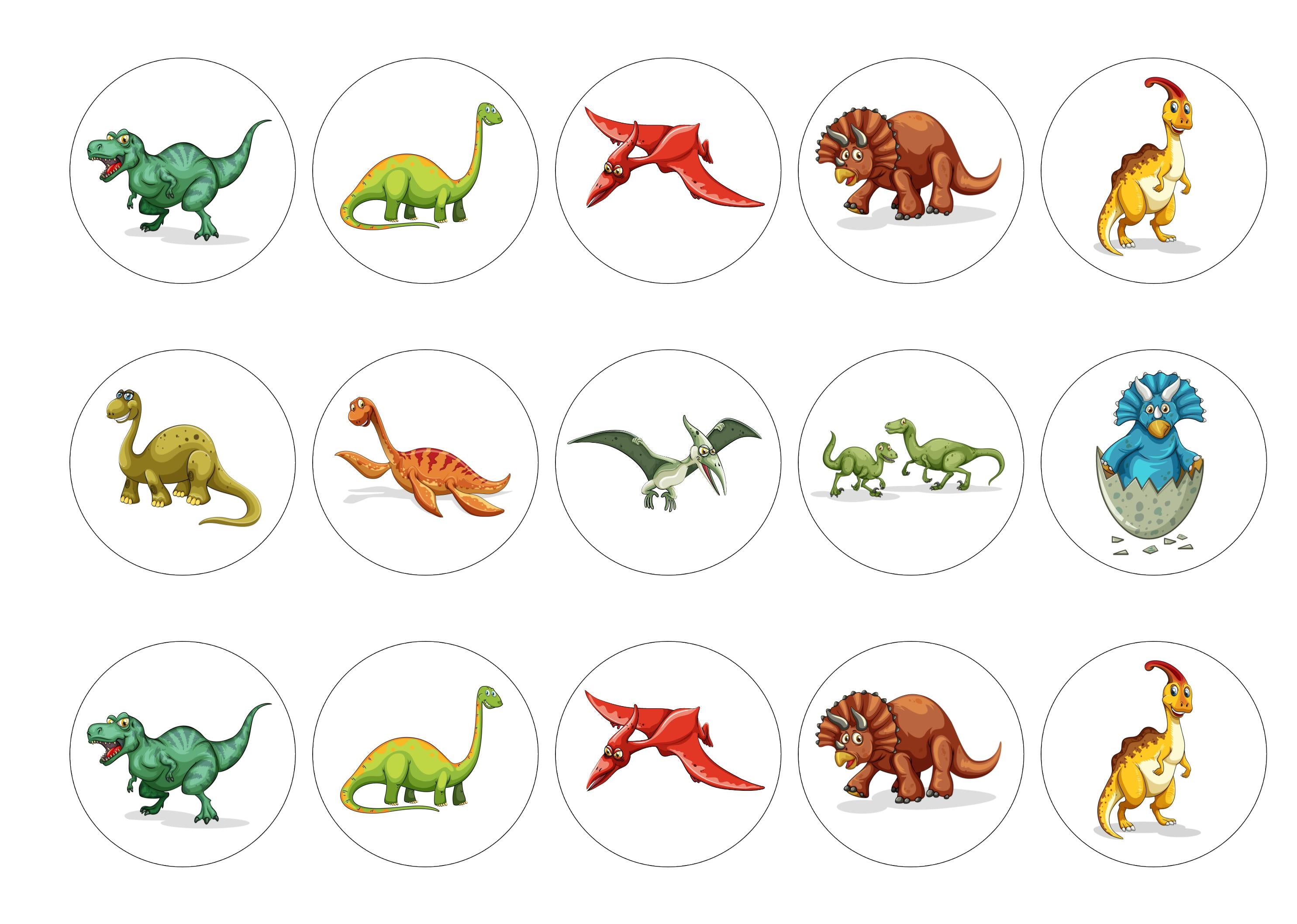 edible cake toppers | dinosaurs | edibilis