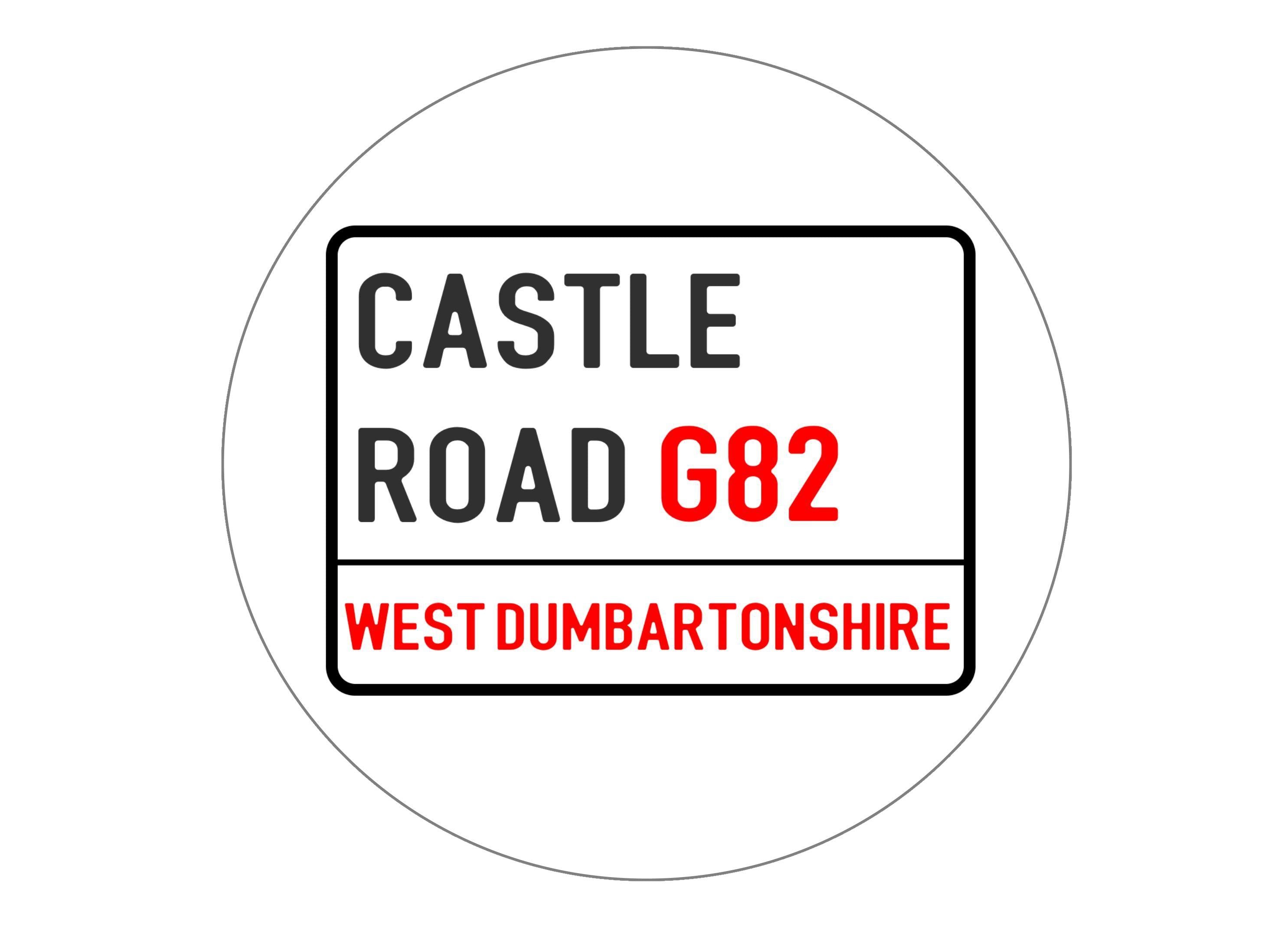 190mm printed edible cake topper