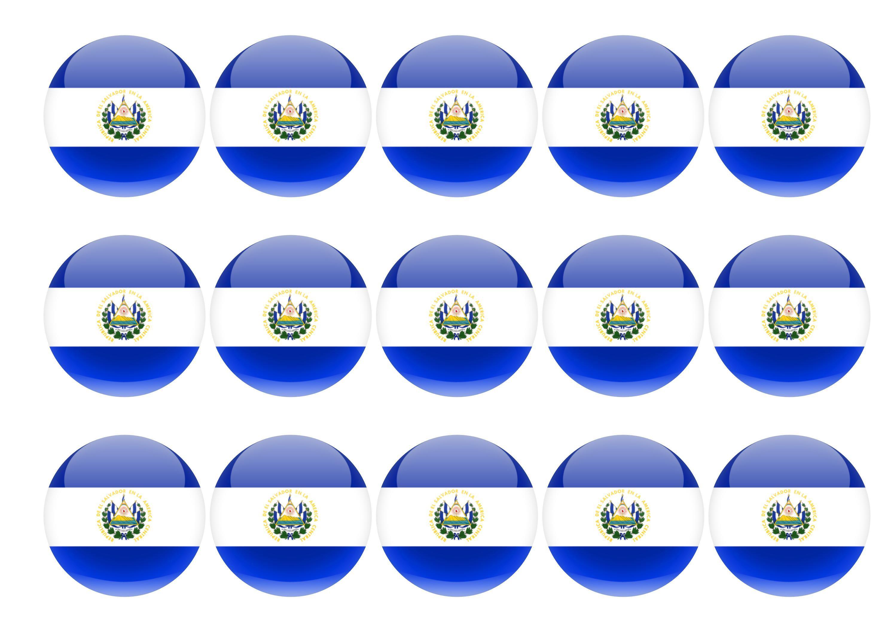 El Salvador-Edible cake toppers-Edibilis