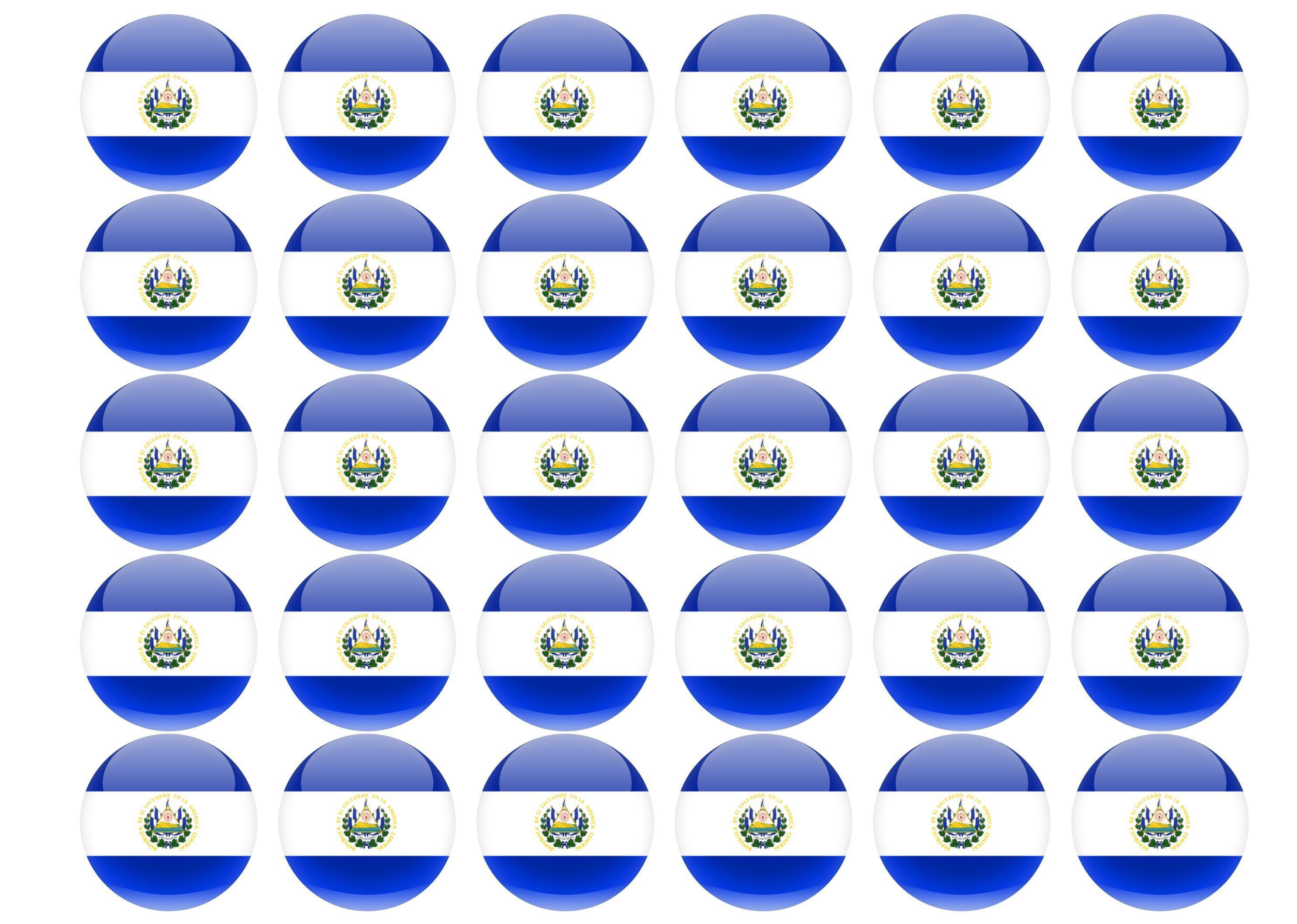 El Salvador-Edible cake toppers-Edibilis