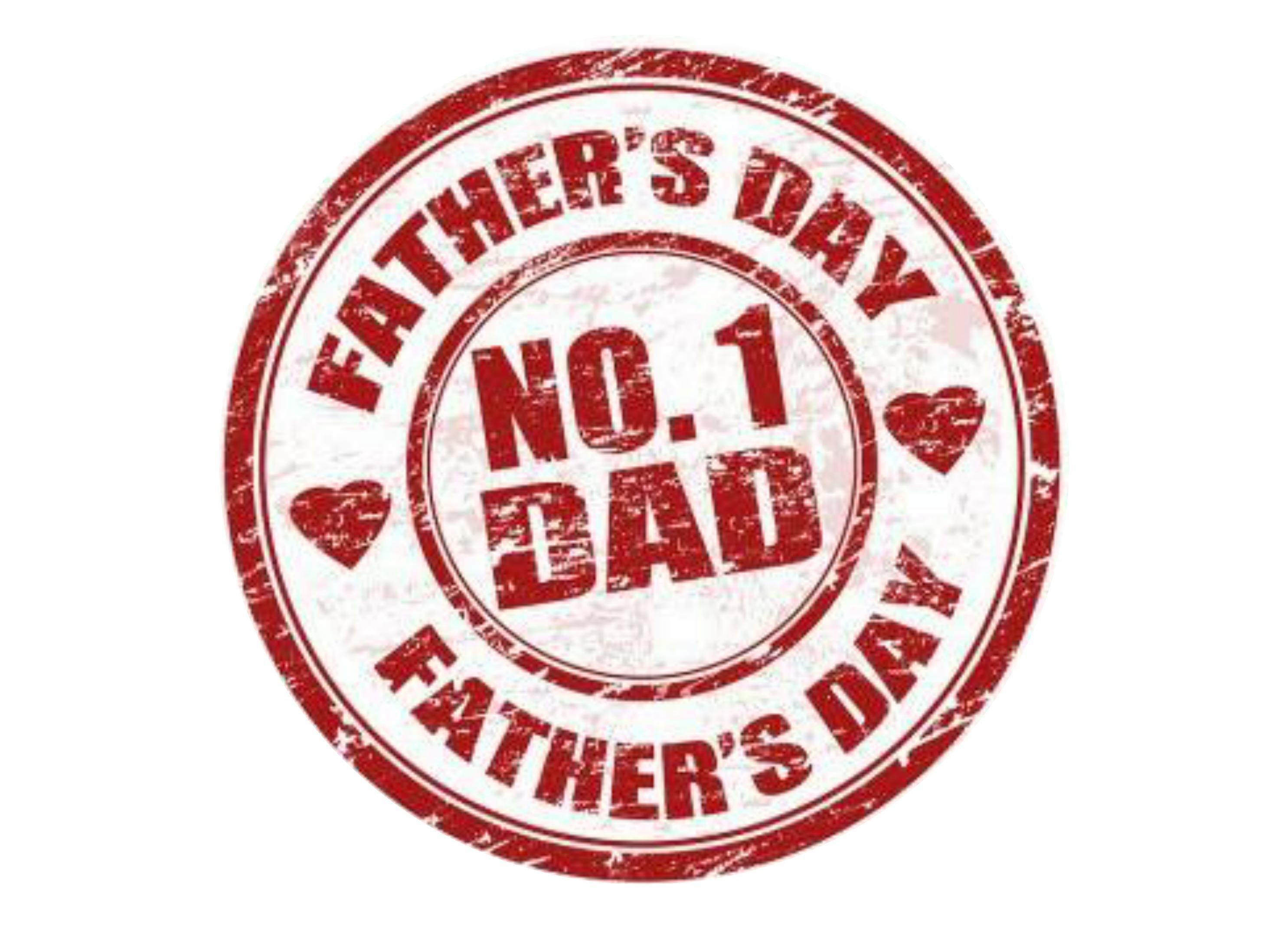 Edible topper for 8" Fathers Day cake