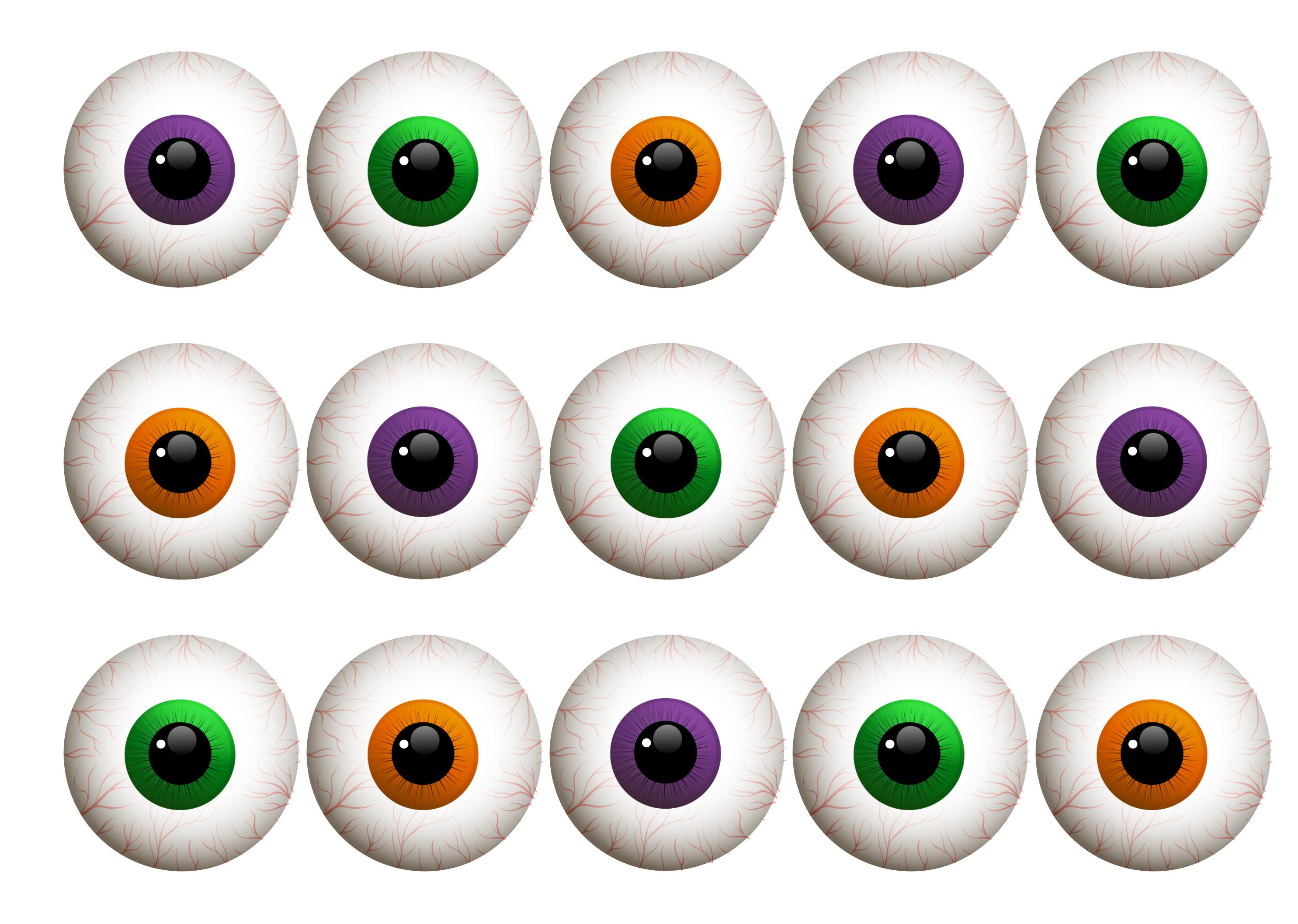 Halloween Monster Eyes