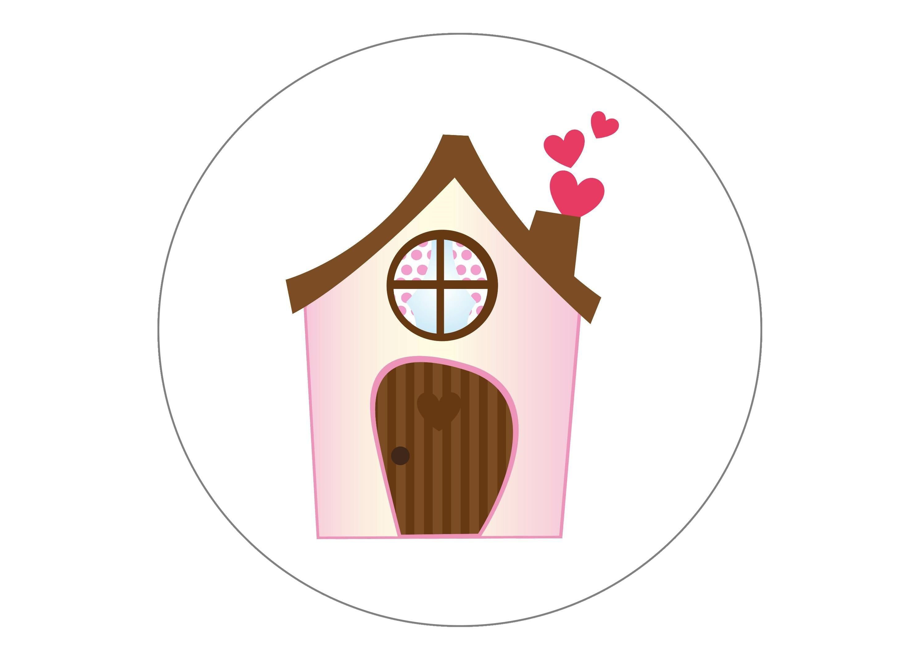 190mm printed edible cake topper