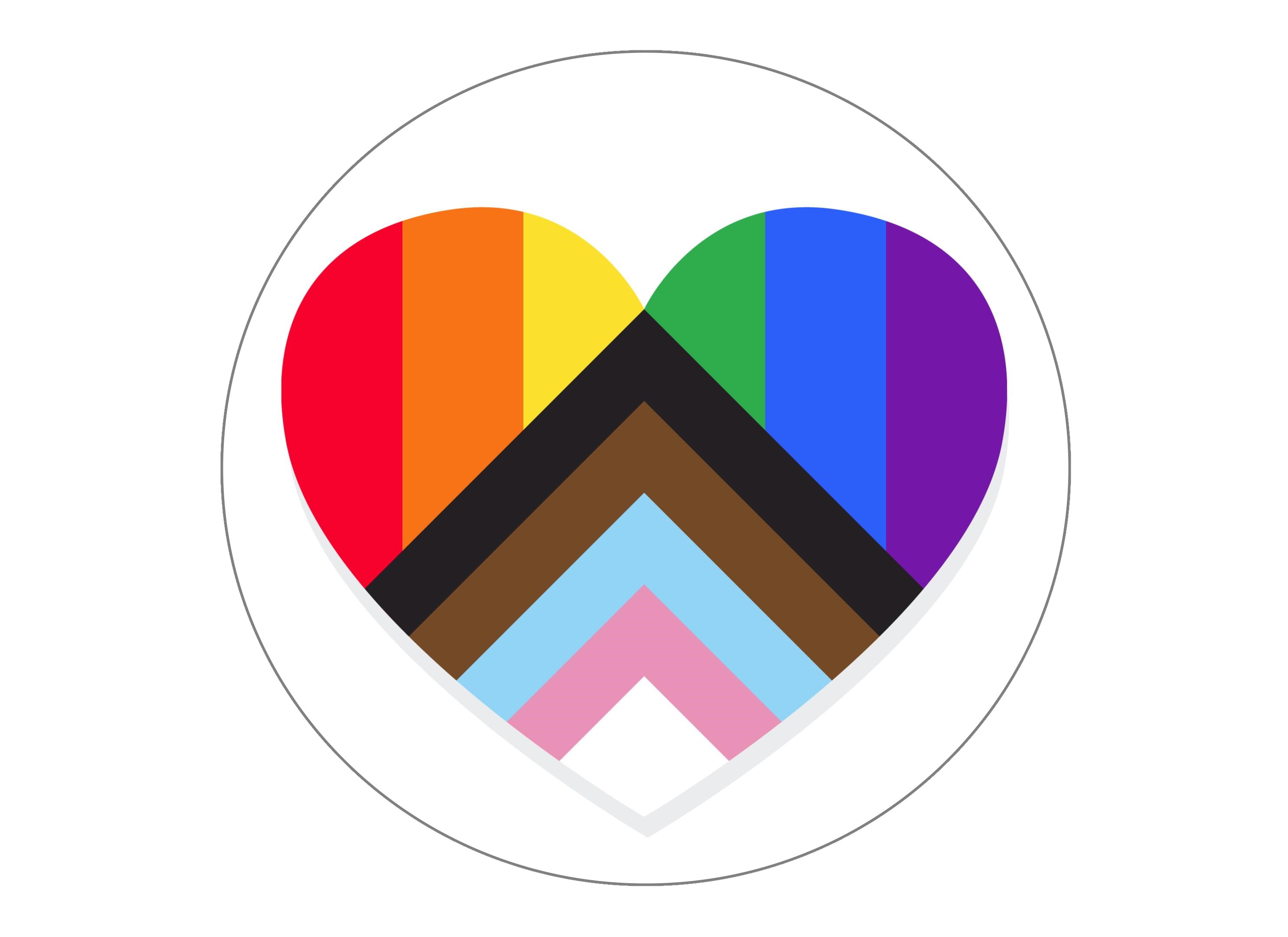 LGBTQ+ Love Heart