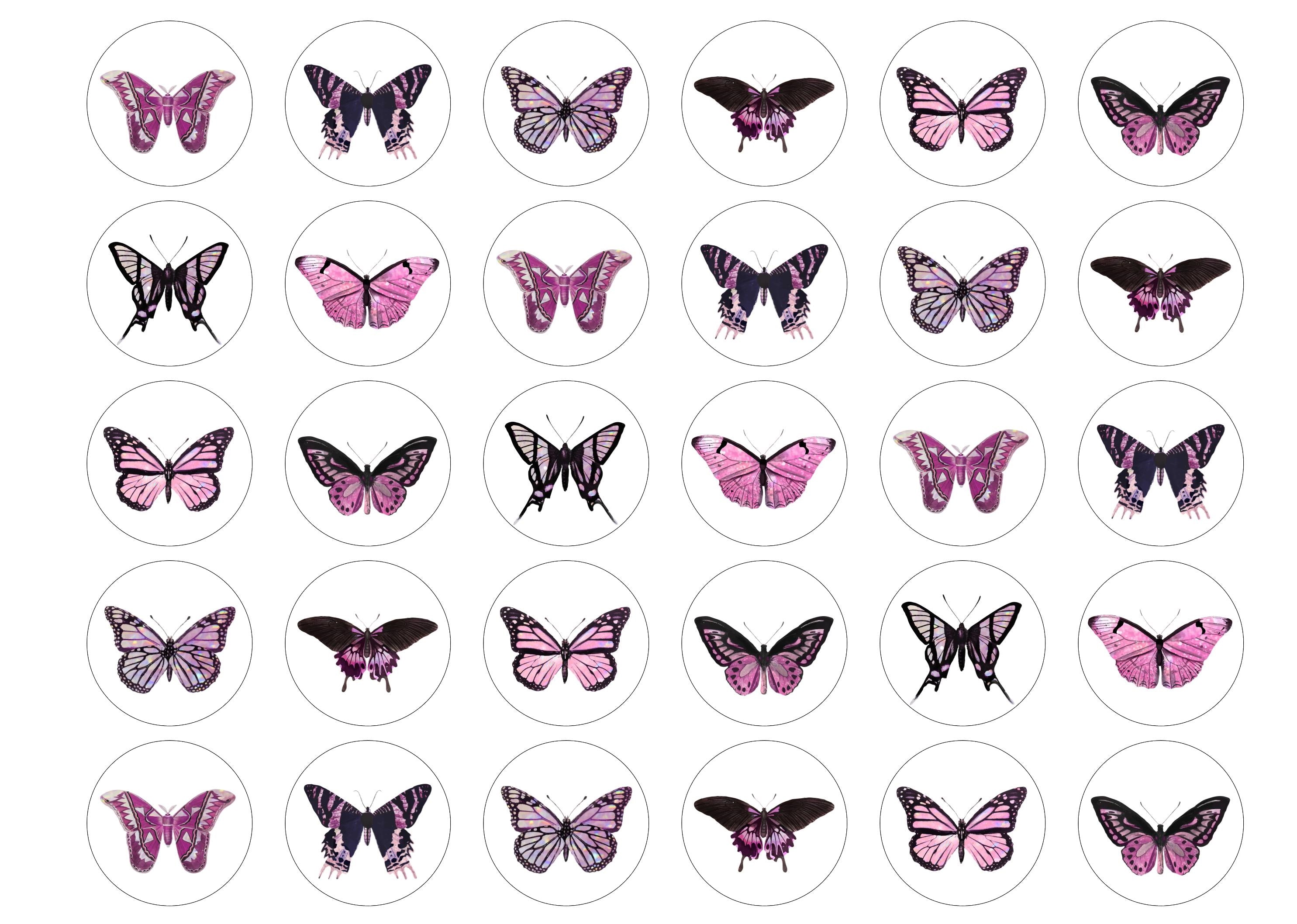Pink Butterflies