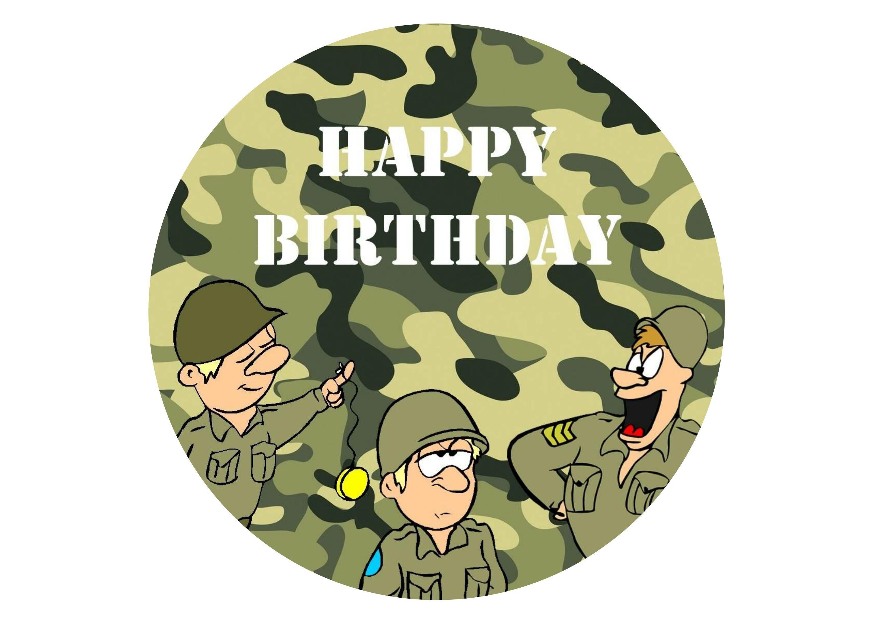 190mm printed edible cake topper