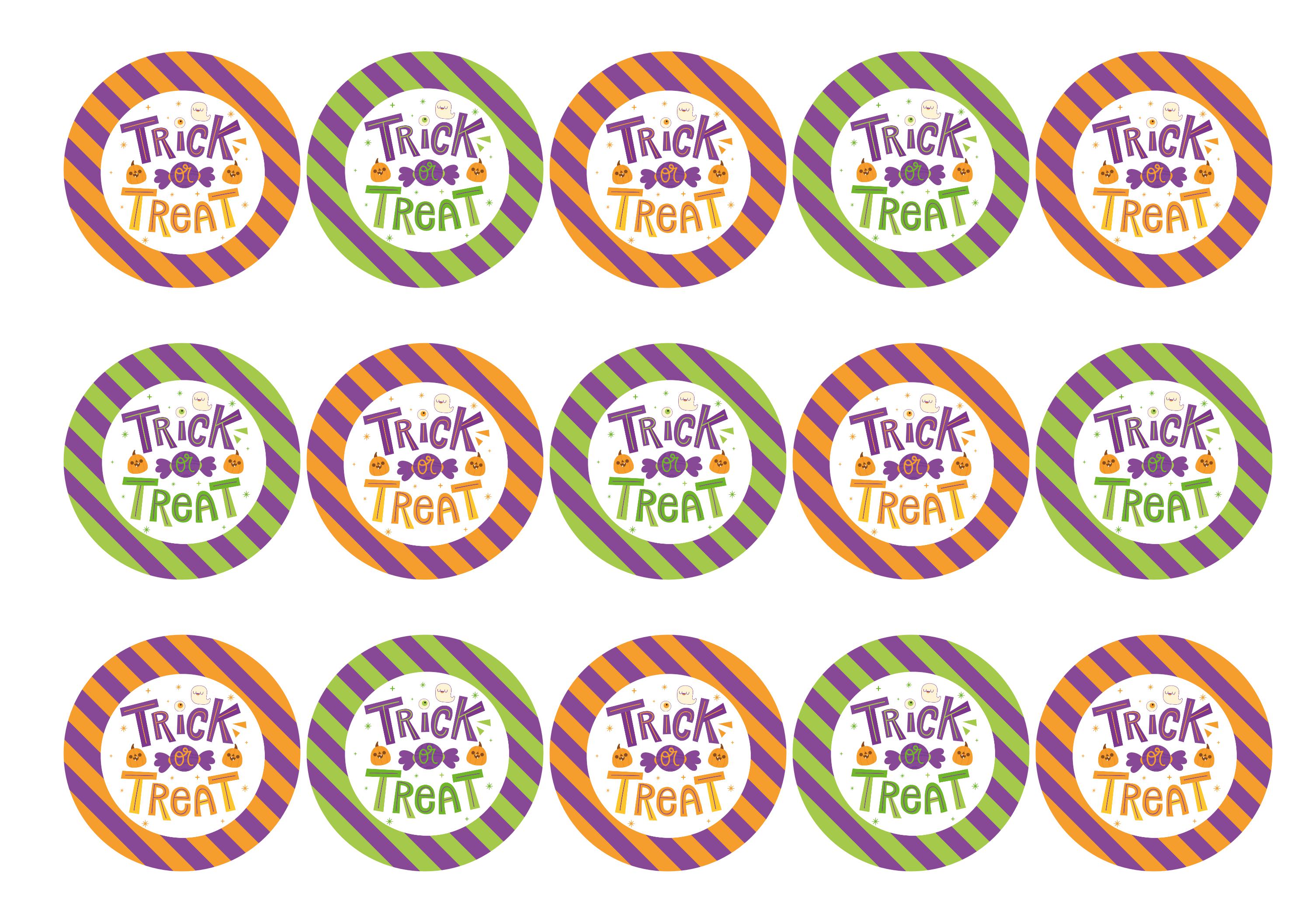 Trick or Treat Candy Stripes