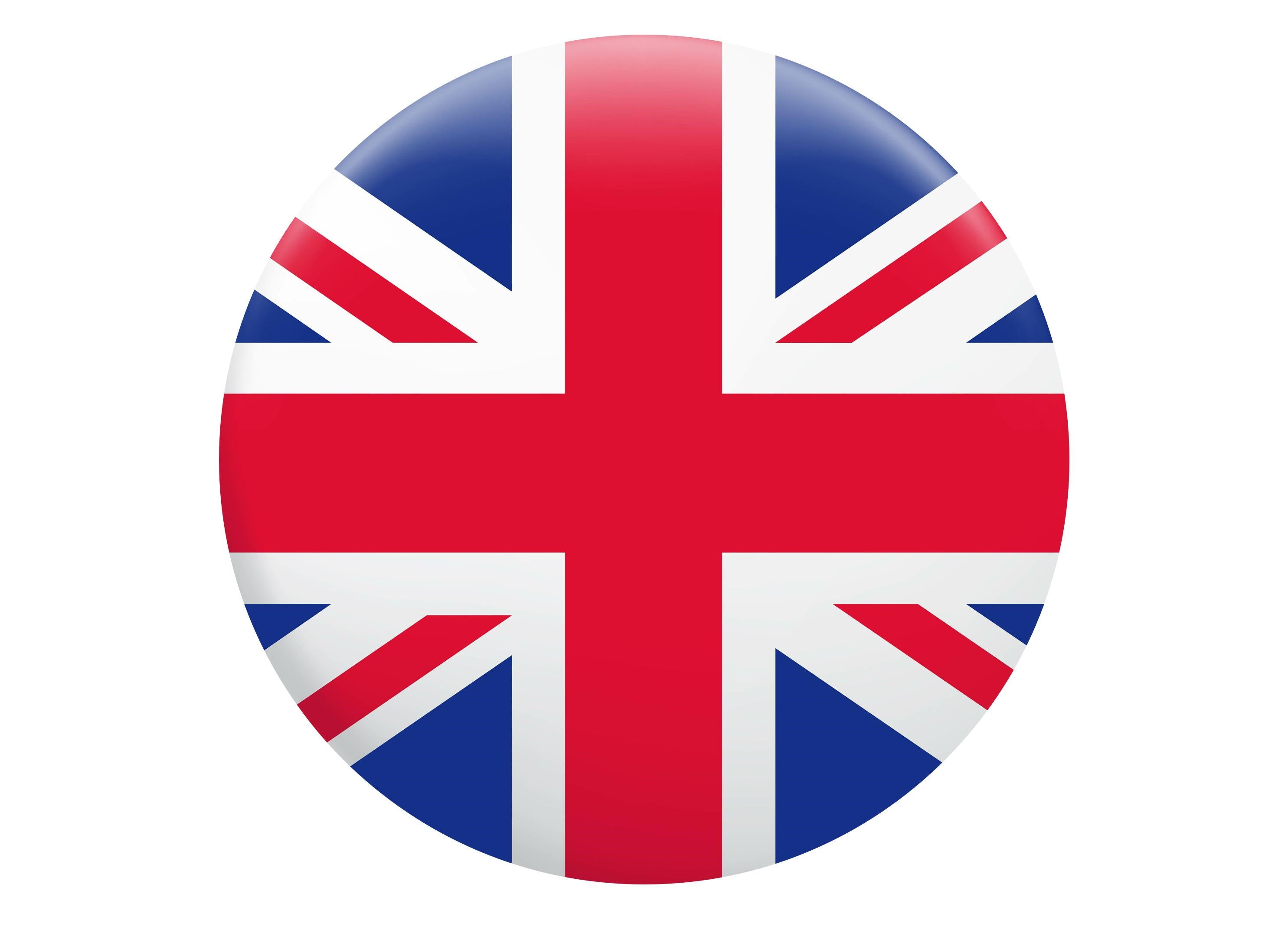 Printed Union Jack Large cake topper