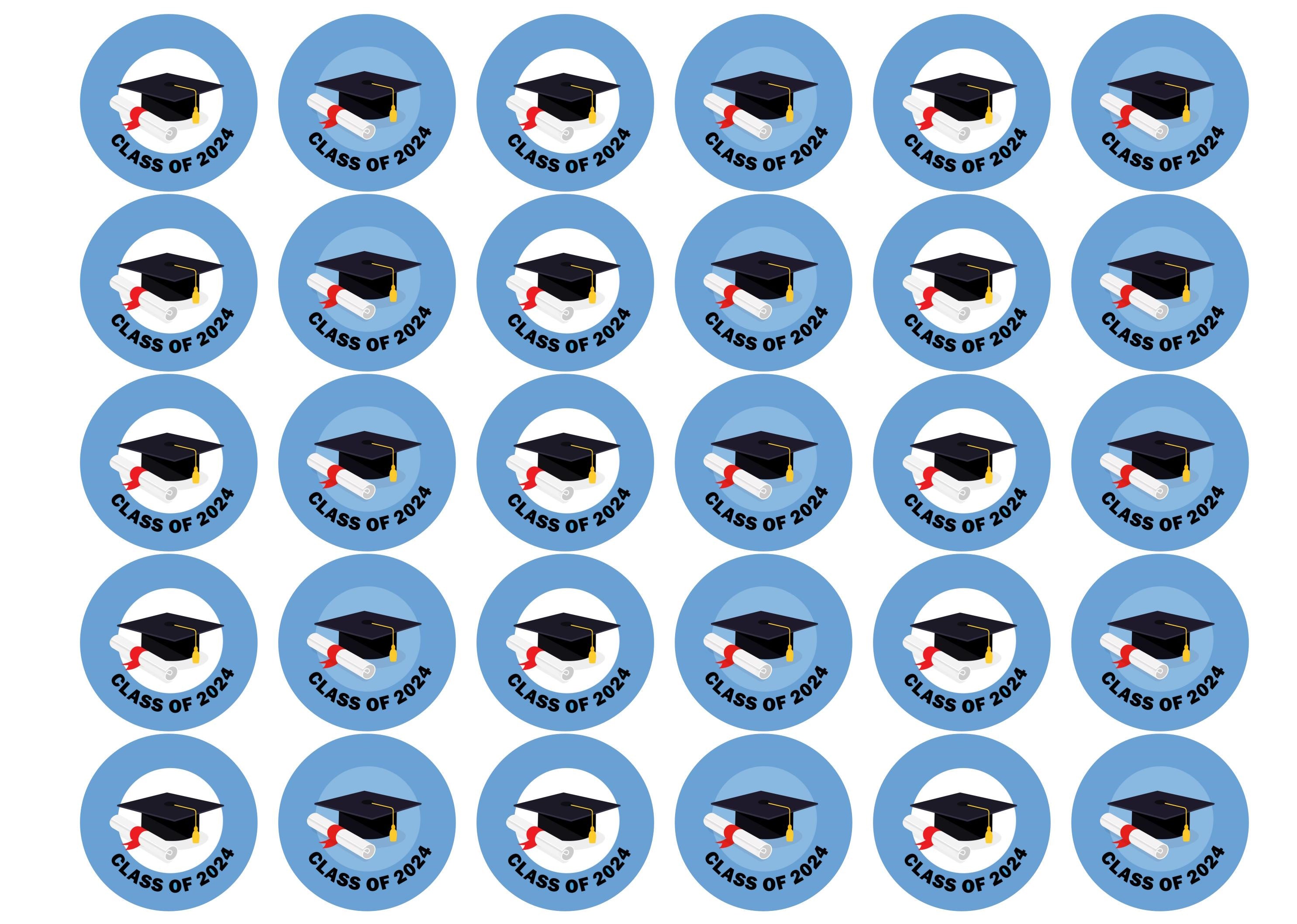 30 graduation topper for class of 2024