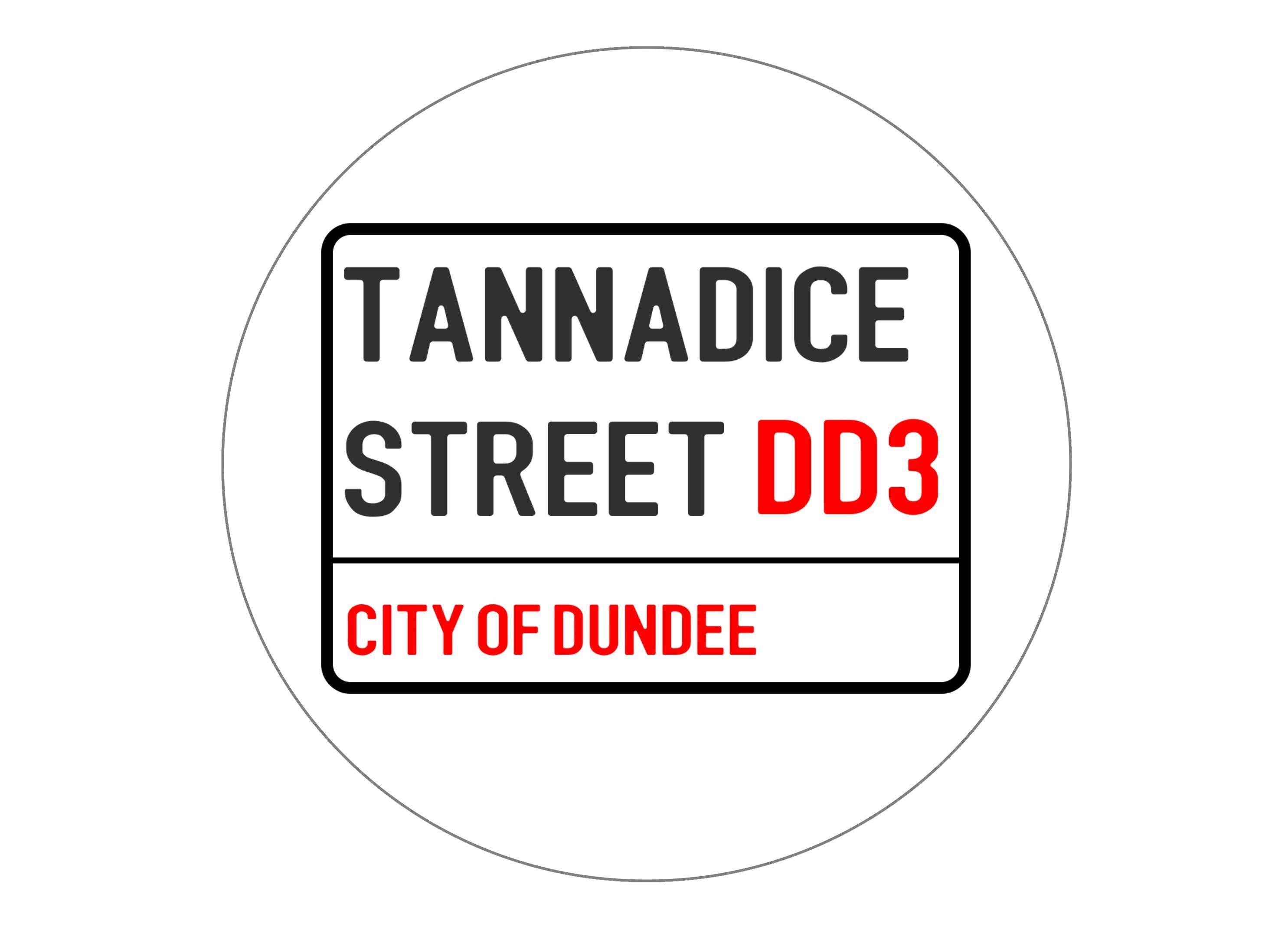Dundee Utd FC Street Sign