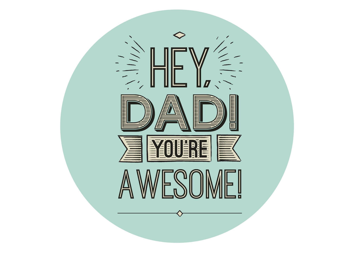 Edible cake toppers | Hey Dad! | Edibilis