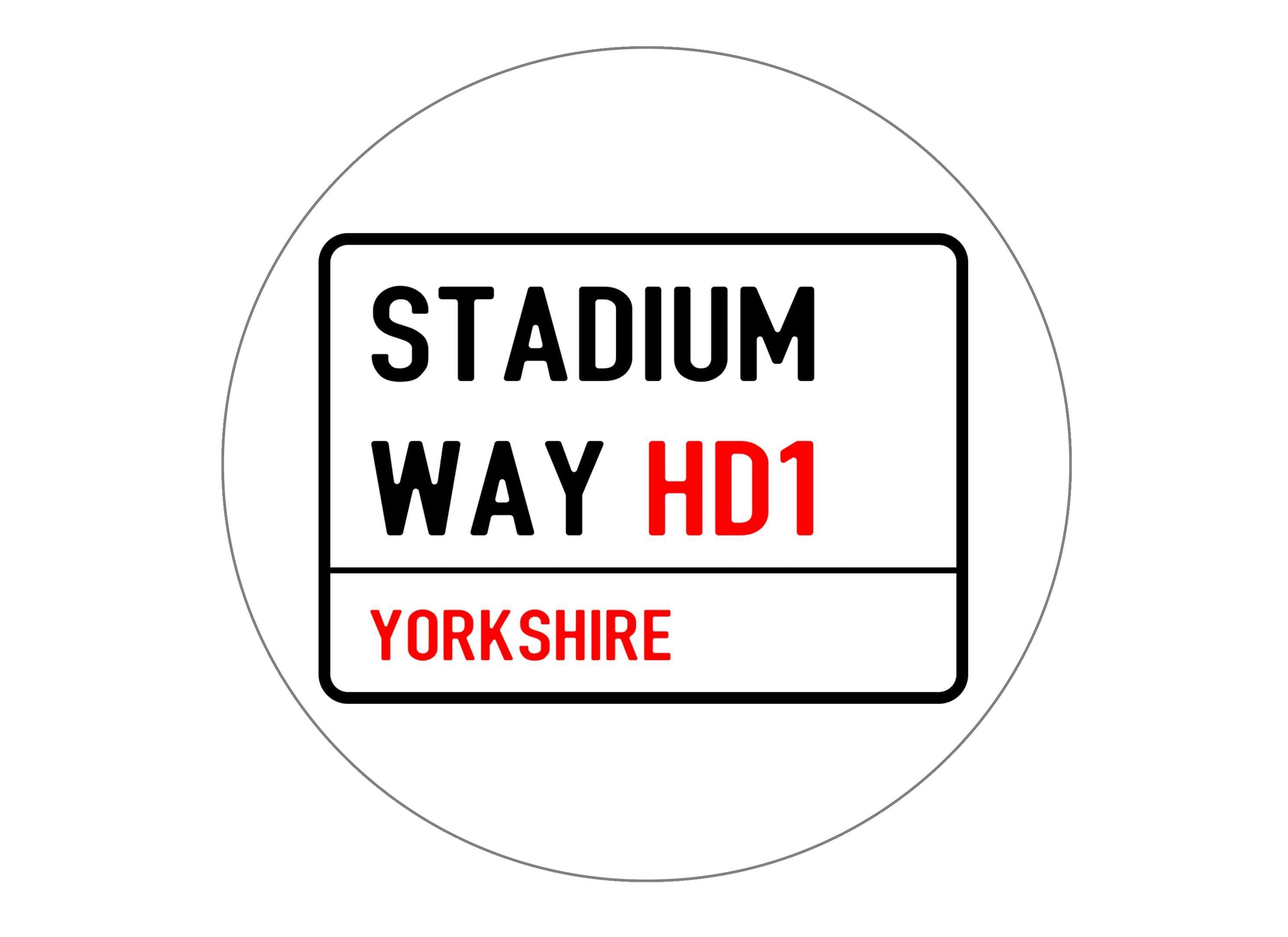 Huddersfield Town Street Sign