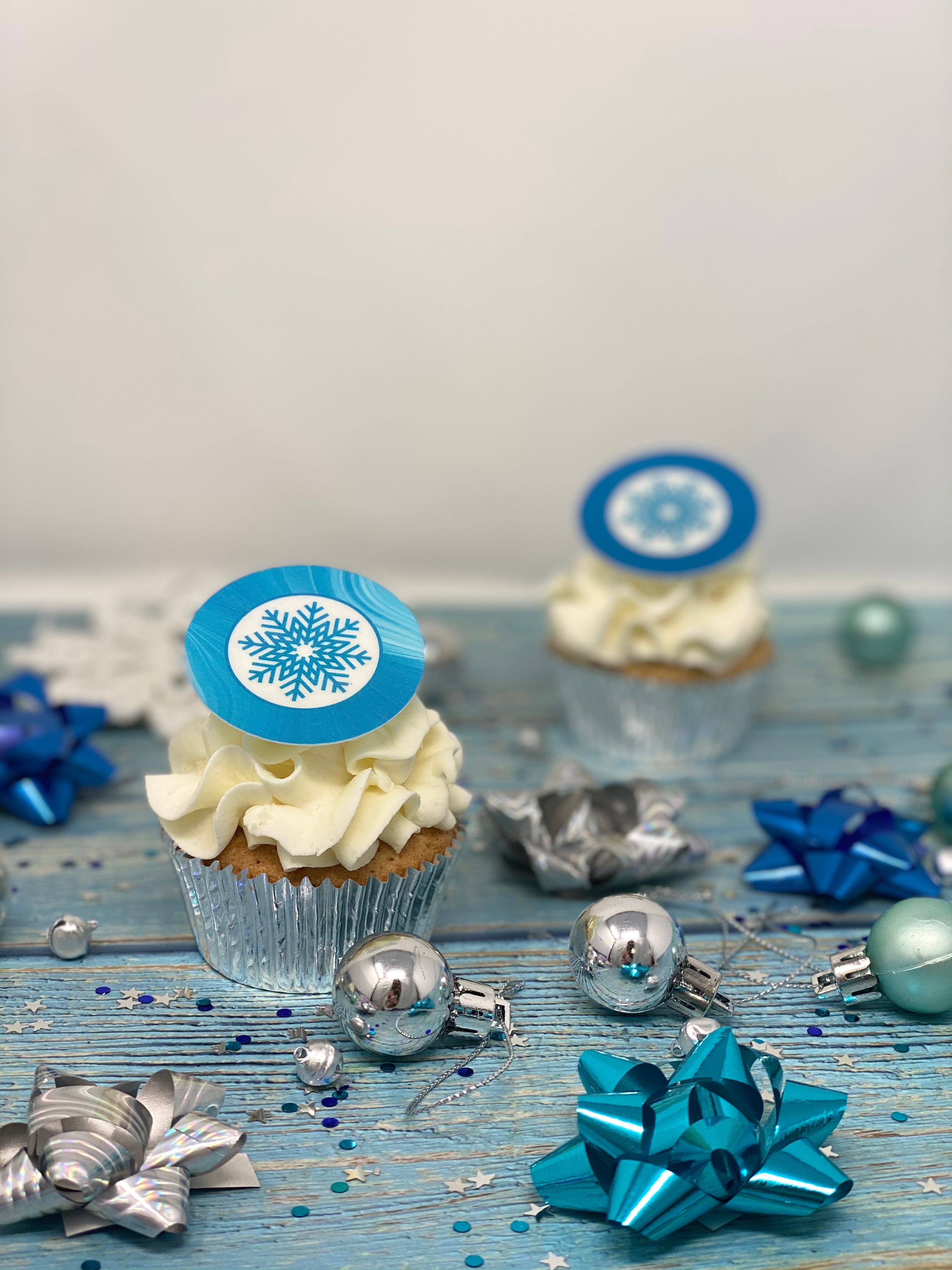 Blue Snowflakes