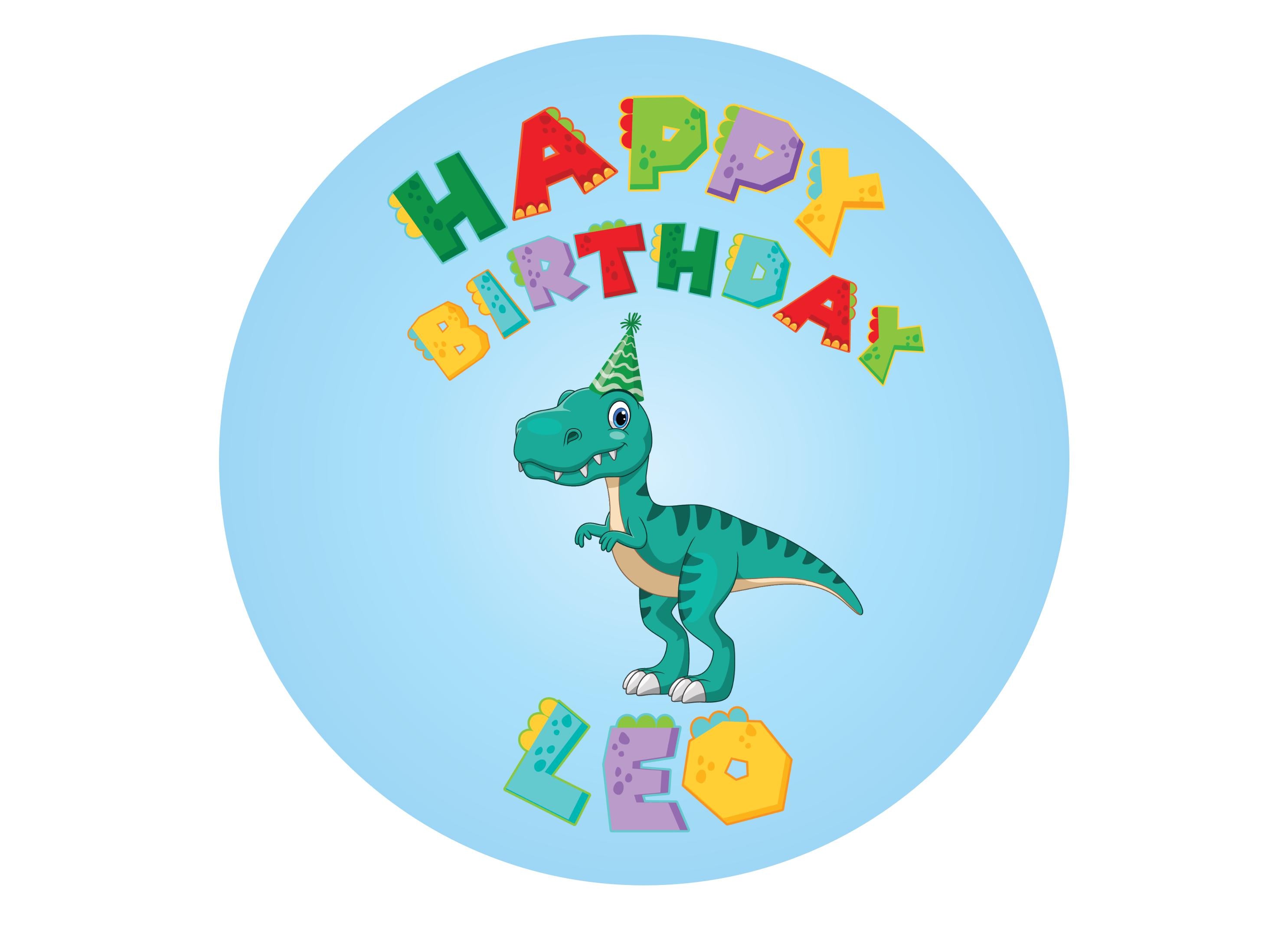 Personalised Dino Party