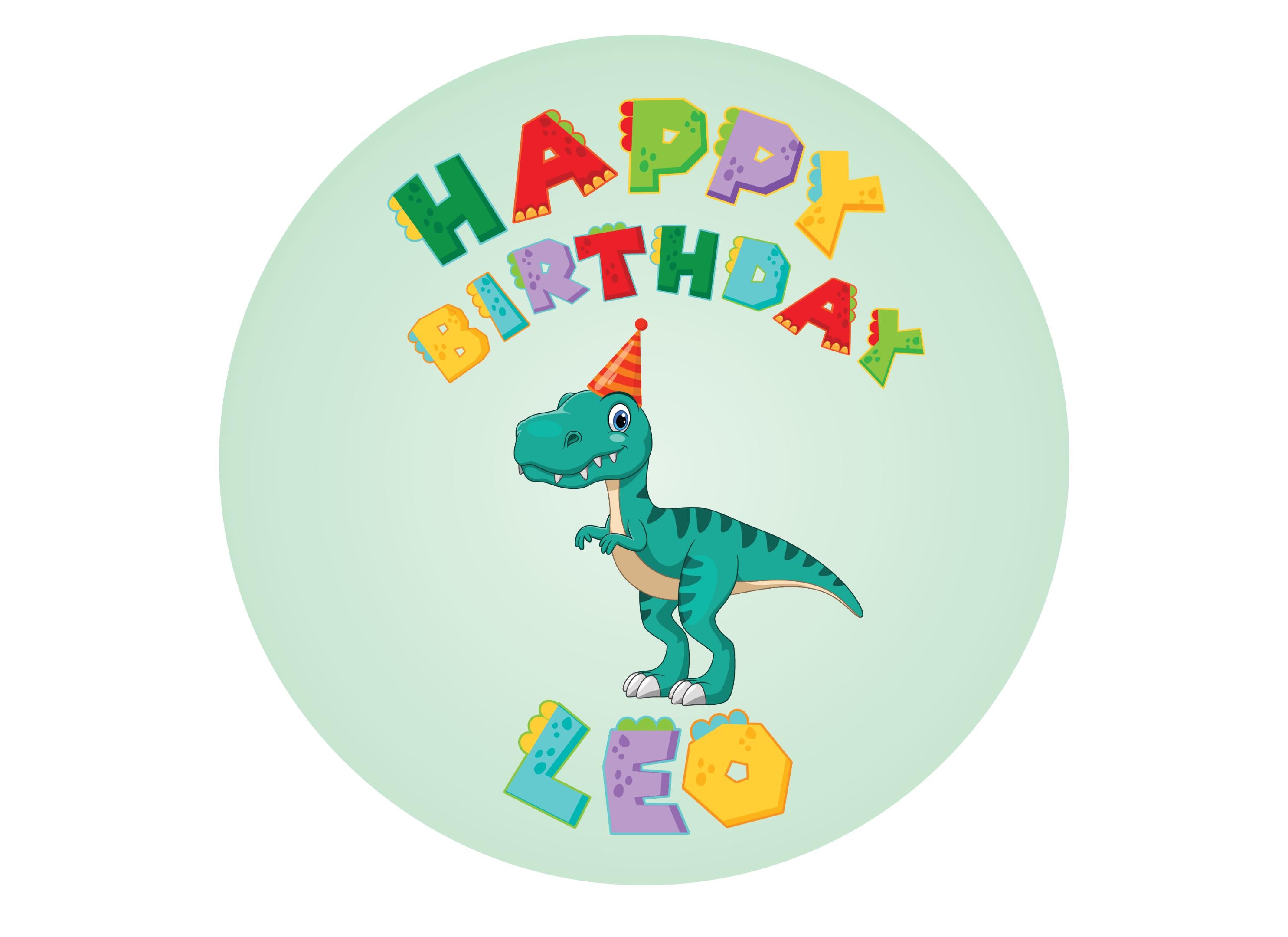 Personalised Dino Party