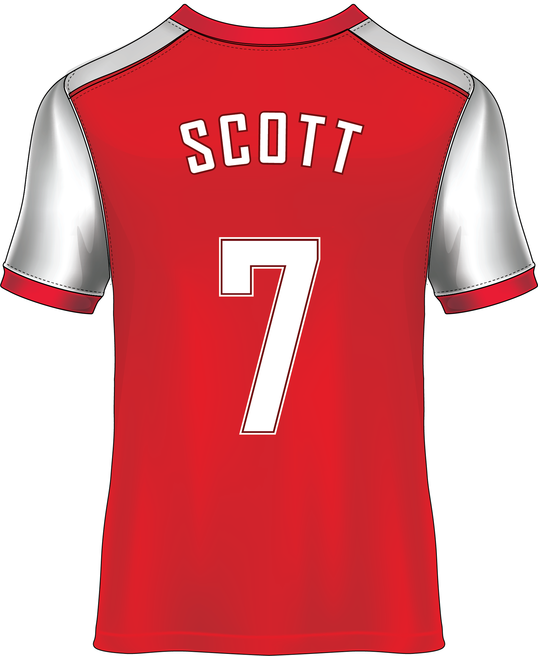 Personalised football best sale jersey
