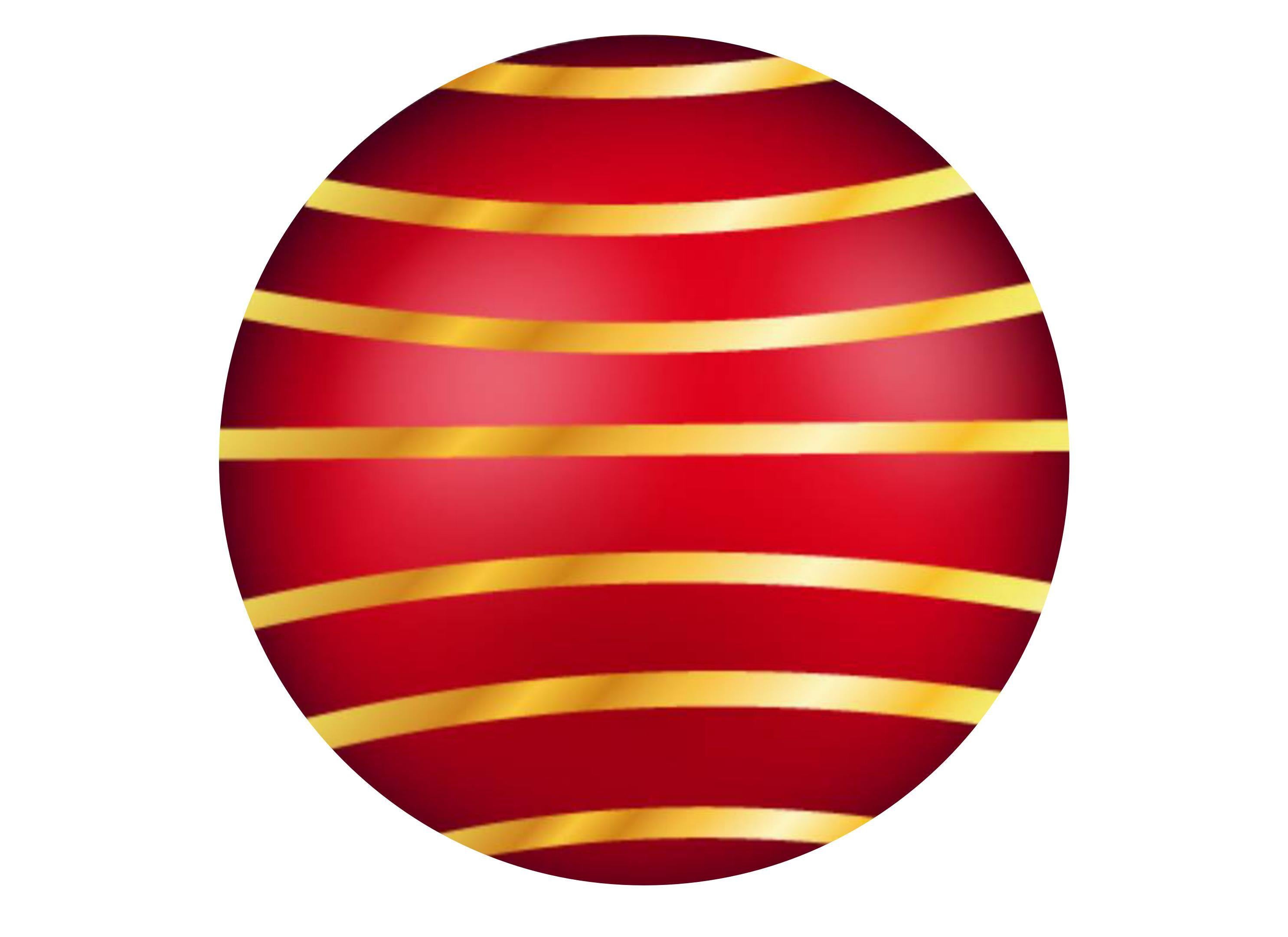 Red Christmas Baubles