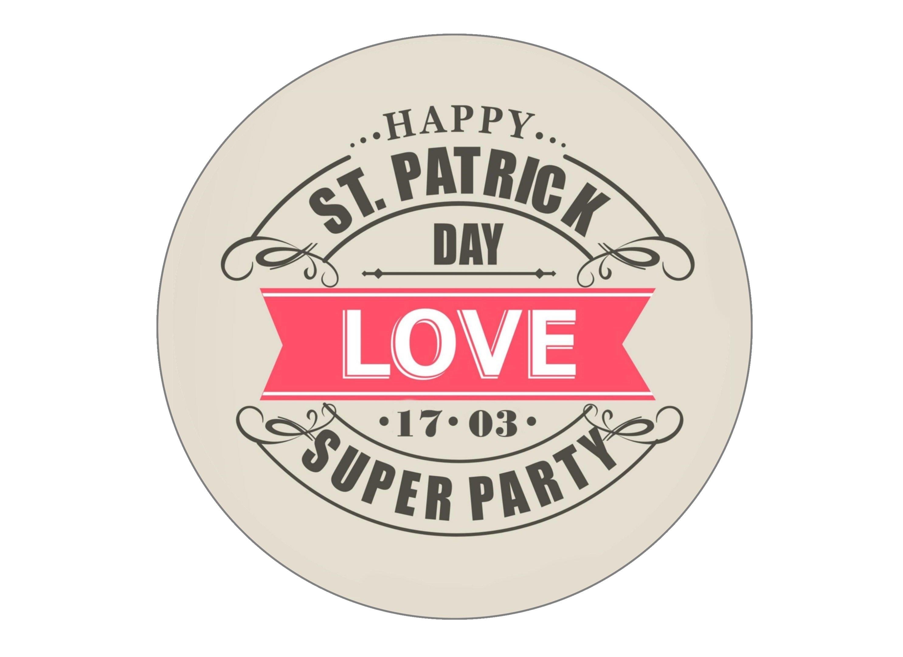 St Patrick's Day Retro Stamps