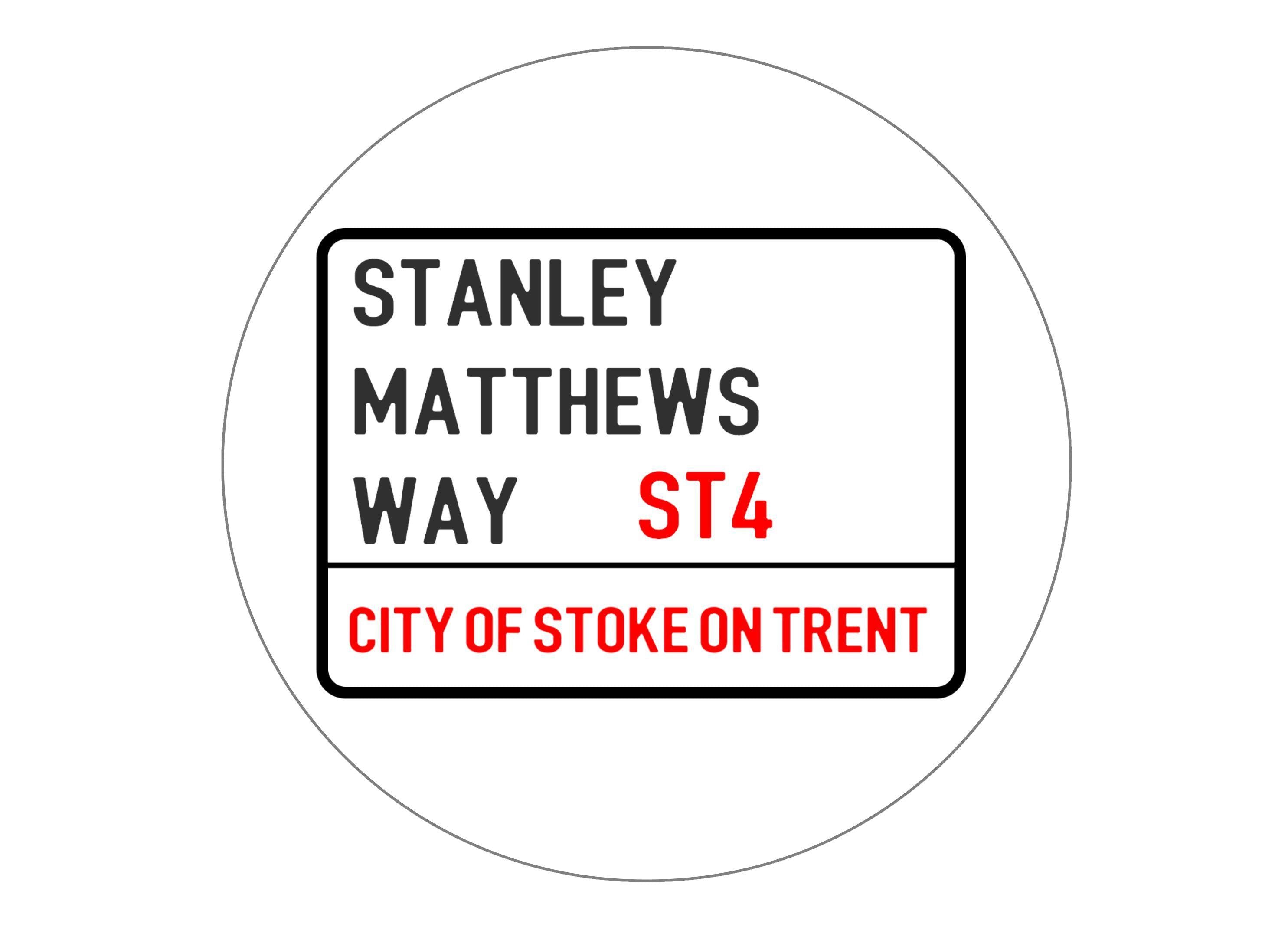 Stoke City Street Sign