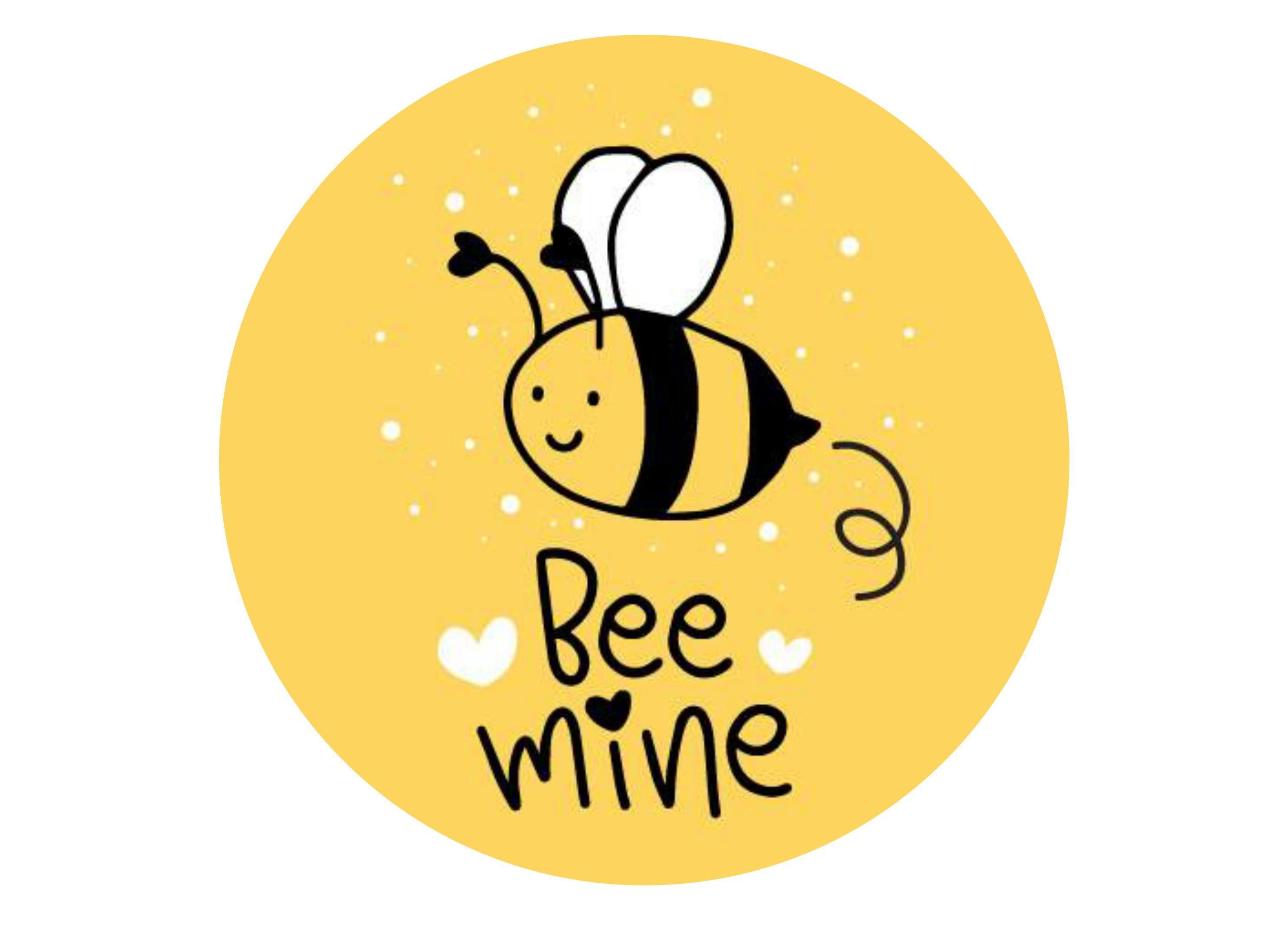 Bee Mine-Edible cake toppers-Edibilis