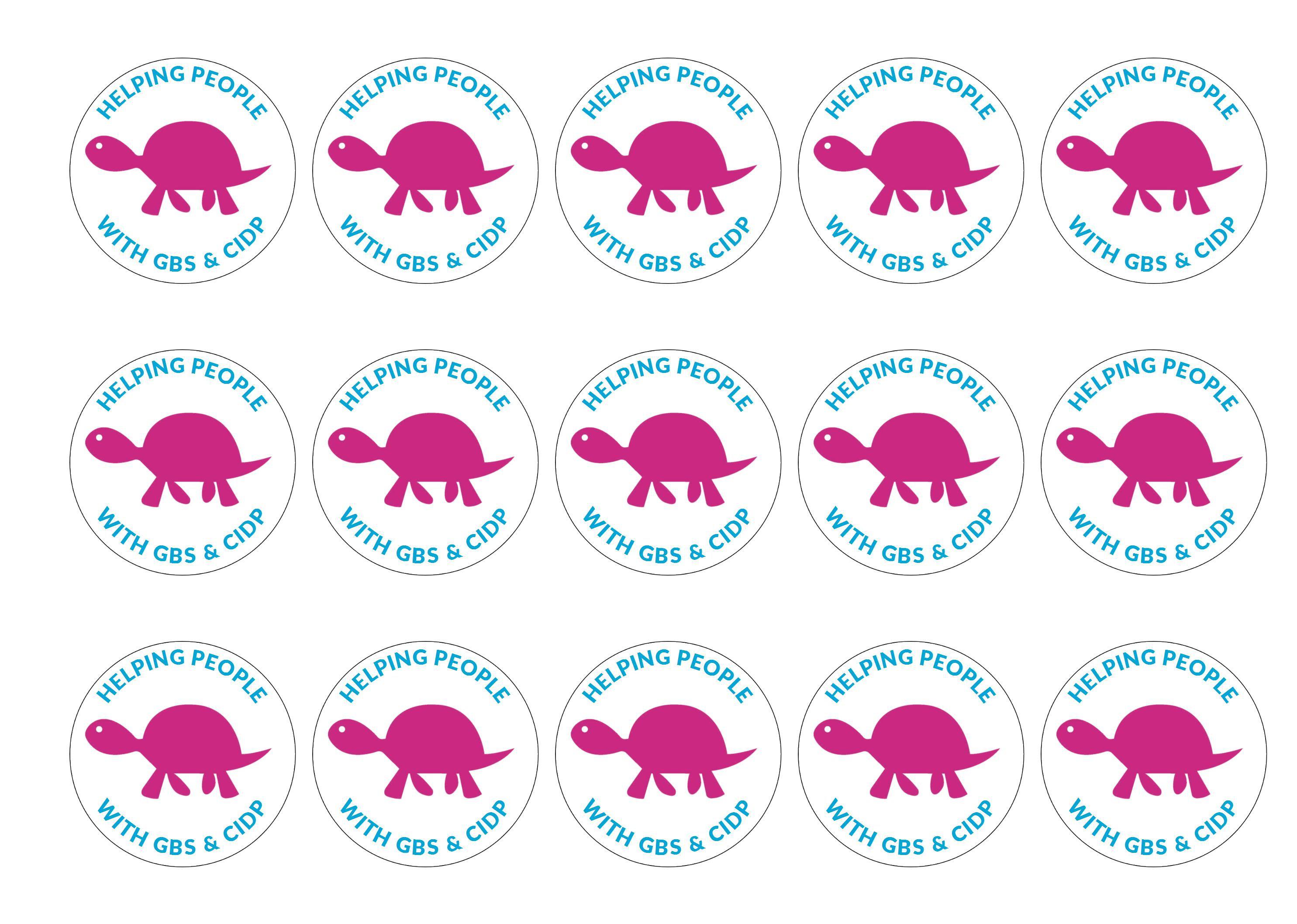 Gain Moxie Mascot-Edible cake toppers-Edibilis