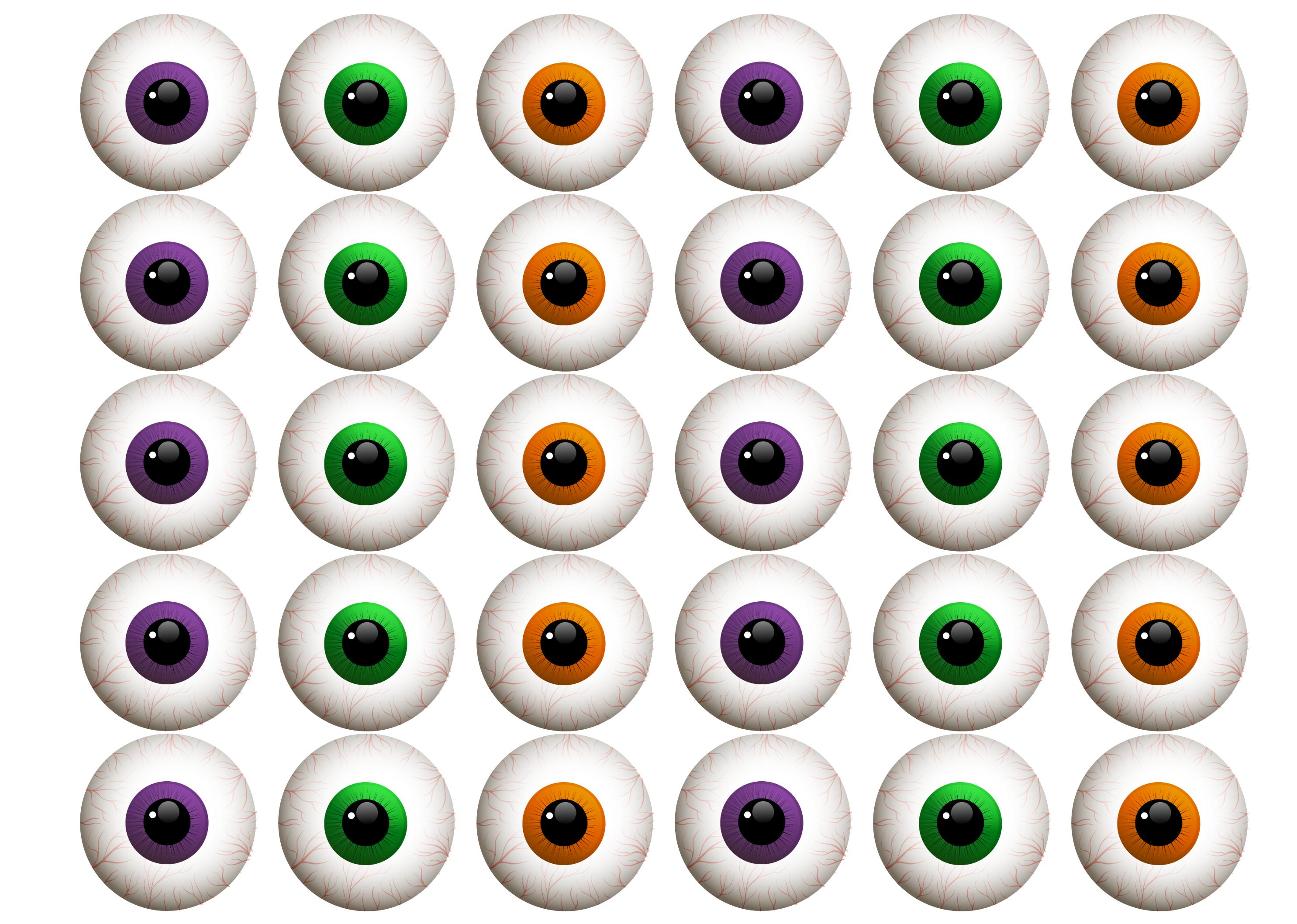 Halloween Monster Eyes