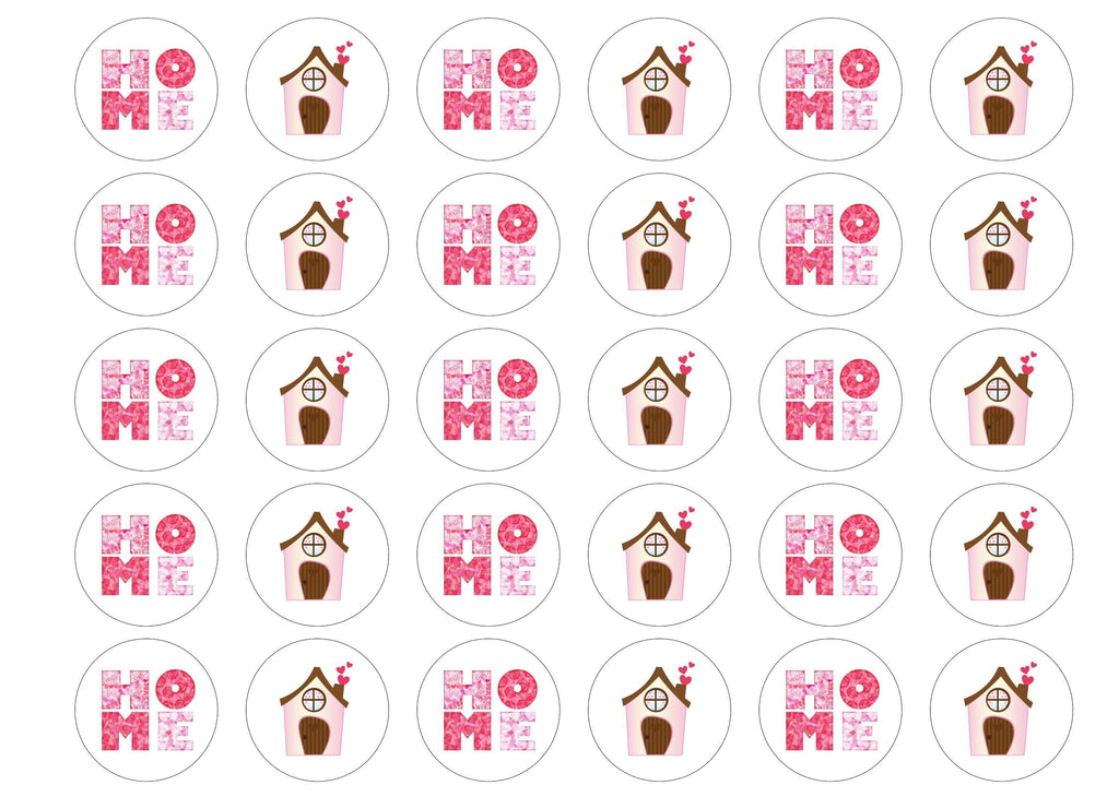 edible-cake-toppers-home-edibilis for Free Printable Housewarming Cupcake Toppers Edible cake toppers | Home | Edibilis for Free Printable Housewarming Cupcake Toppers