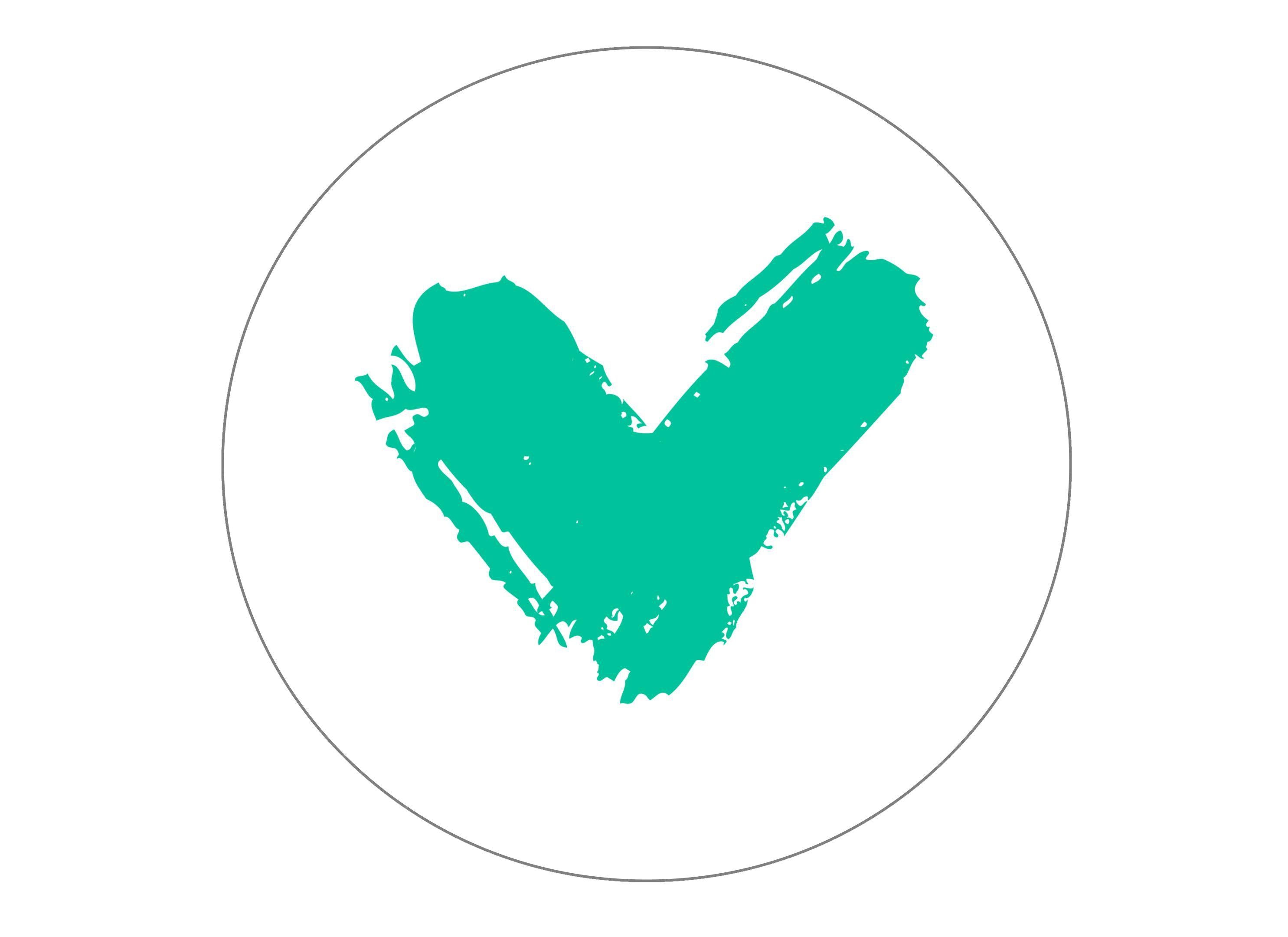 Large edible cake topper with the Veganuary Green icon