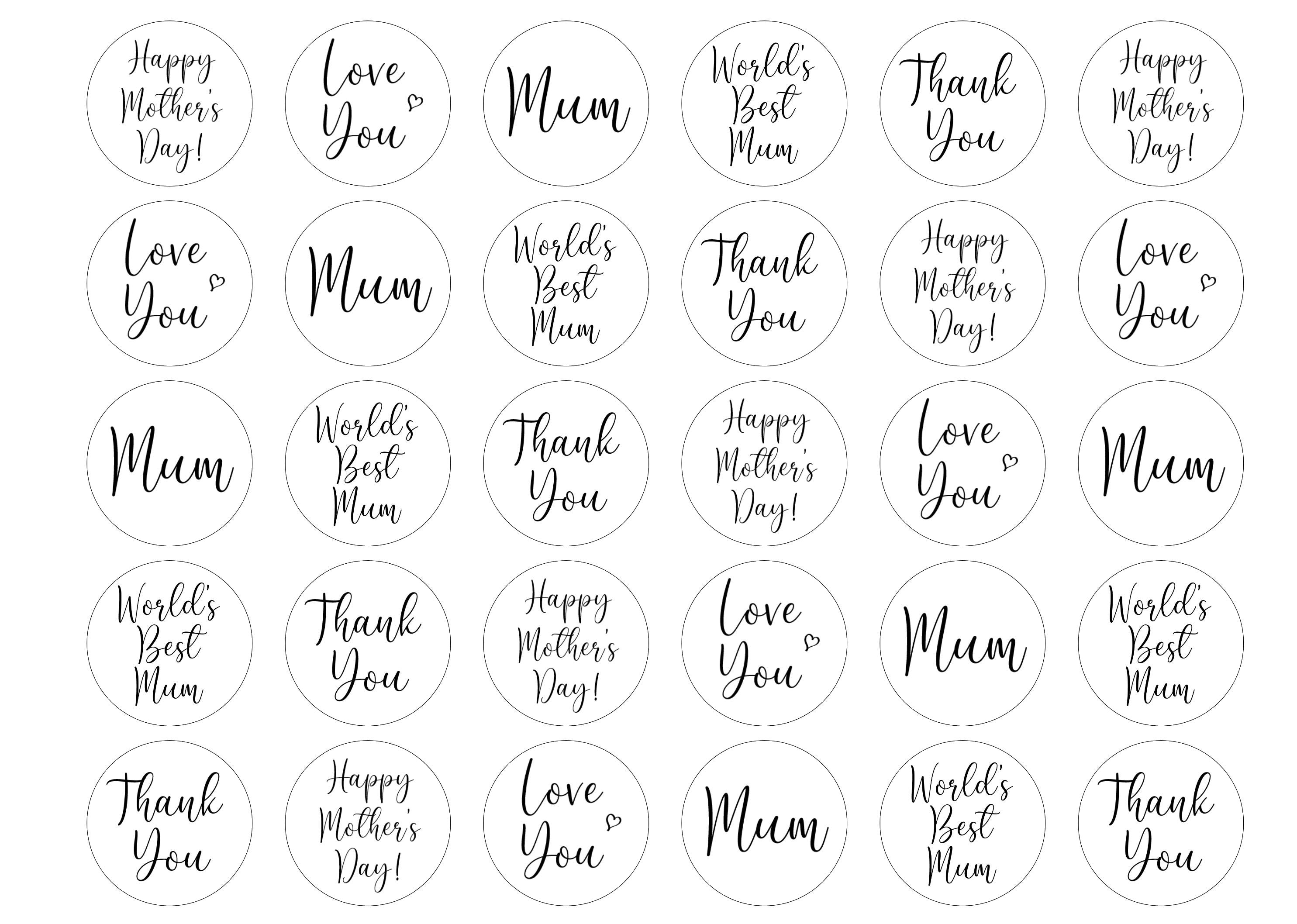 Mother's Day Handwritten