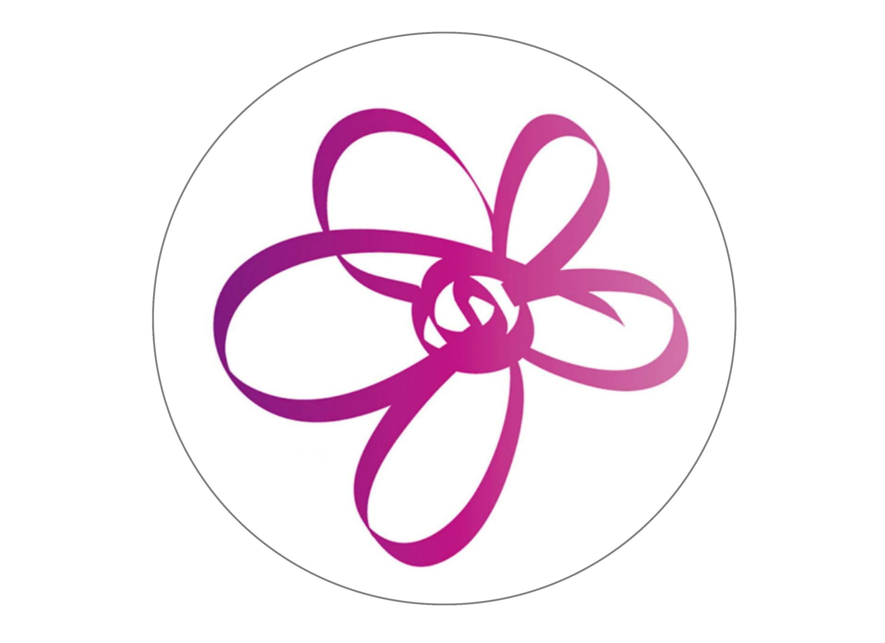 Petals Charity Logo & Flower-Edible cake toppers-Edibilis